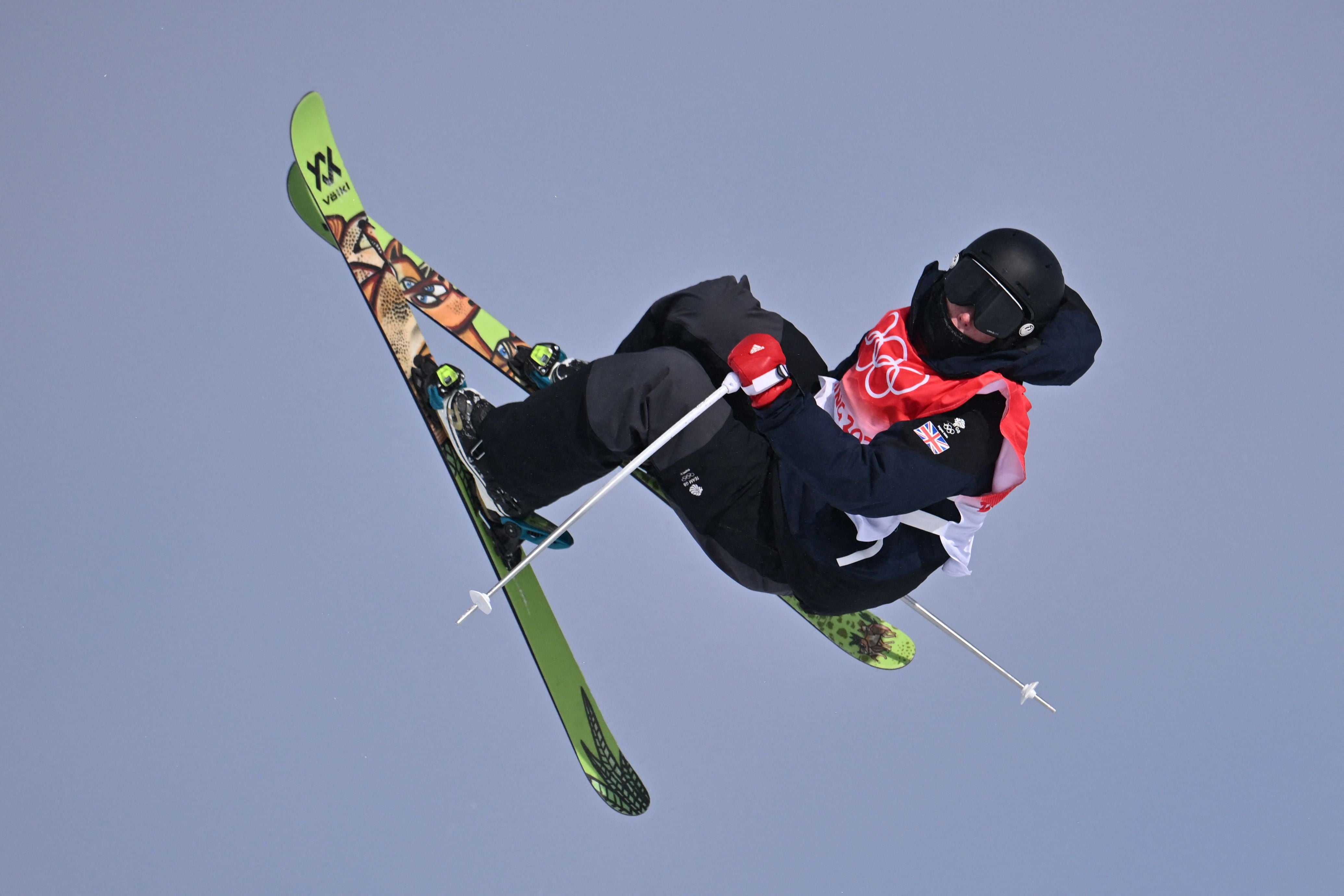 Britain's Kirsty Muir competes in the women's freeski slopestyle final