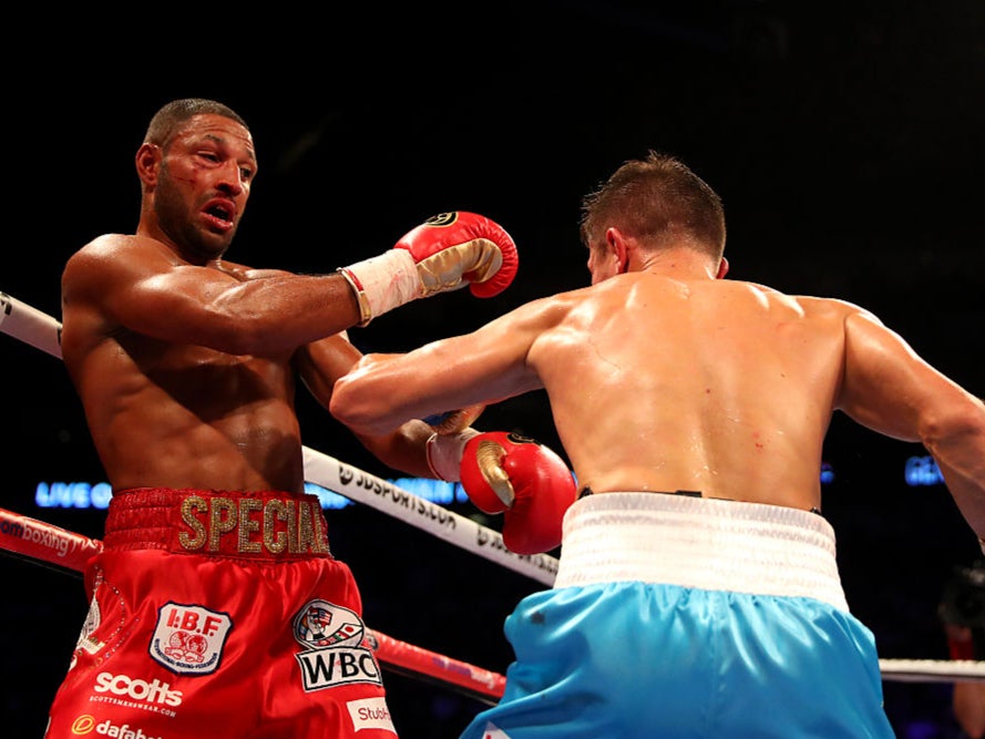 Kell Brook was stopped by Gennady Golovkin in 2016