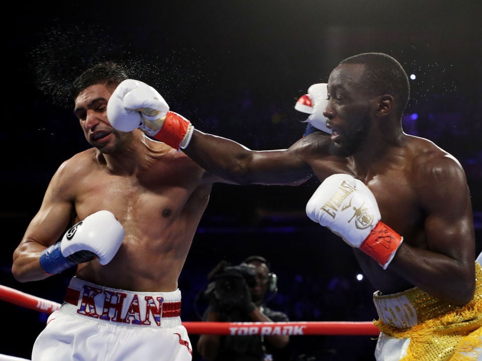 Both Khan and Brook have suffered stoppage defeats against Terence Crawford