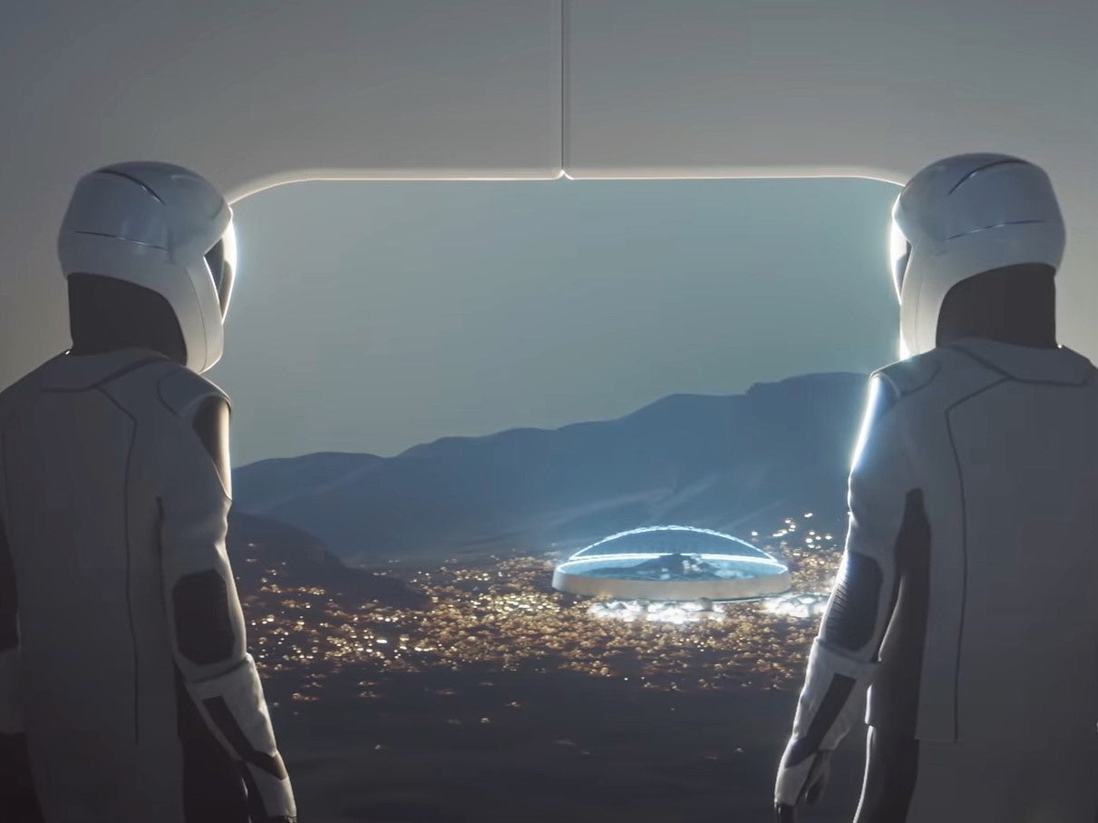 SpaceX created a five minute animation demonstrating what a crewed trip to Mars aboard a Starship rocket might look like. Elon Musk has volunteered to donate his sperm to help colonize Mars , according to a report