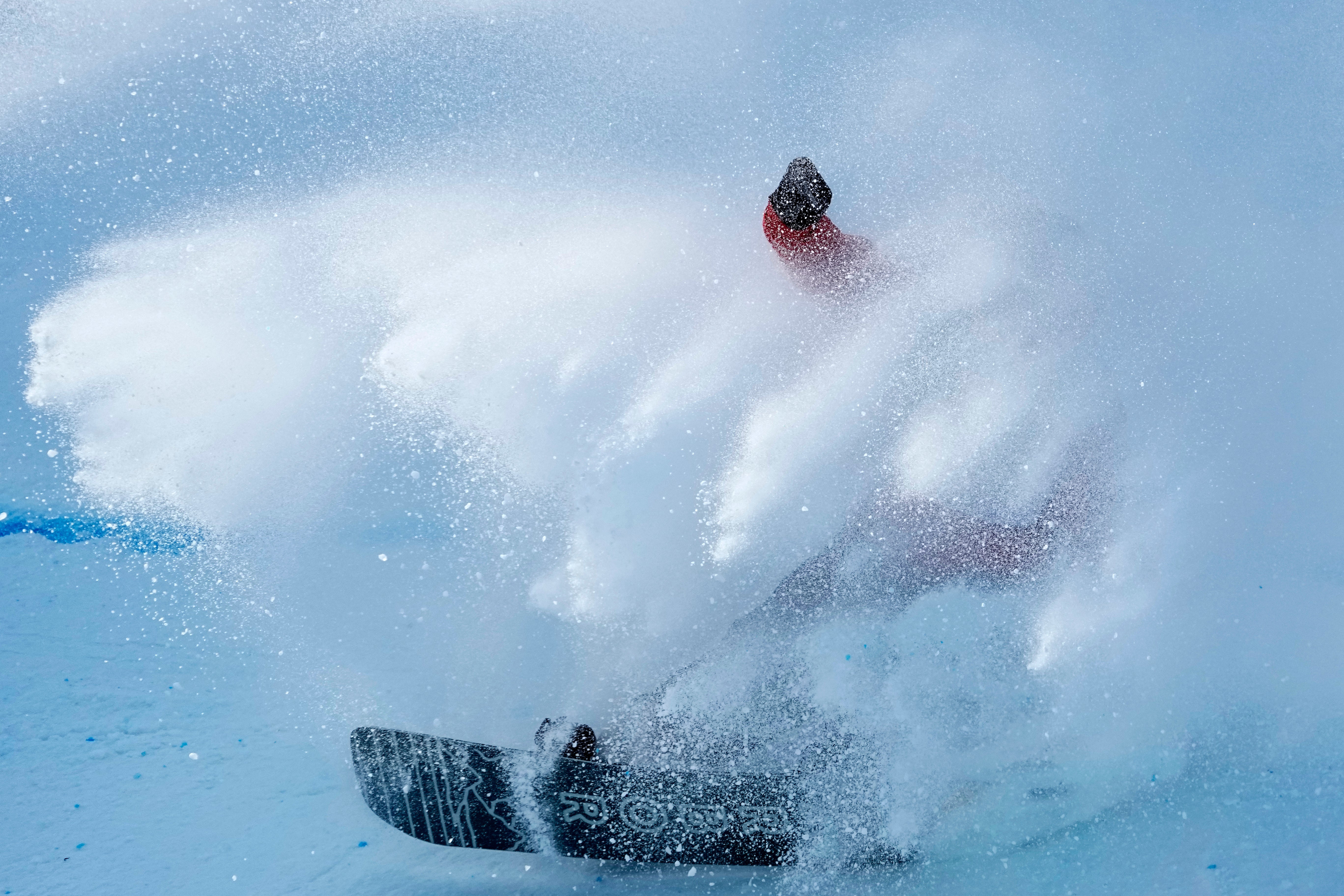 APTOPIX Beijing Olympics Snowboard Big Air