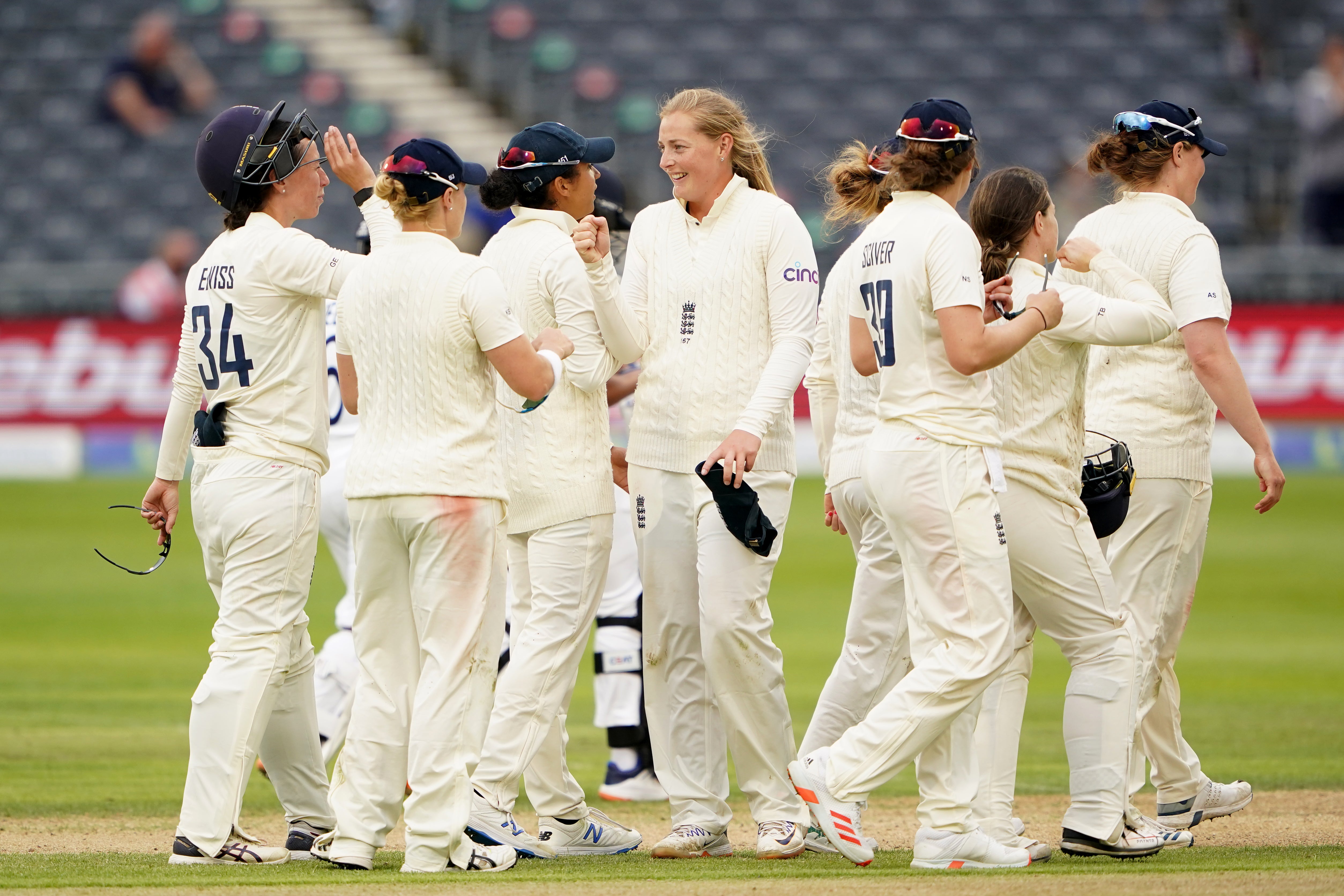 England hosted India in a multi-format series including a Test match last year (Zac Goodwin/PA)