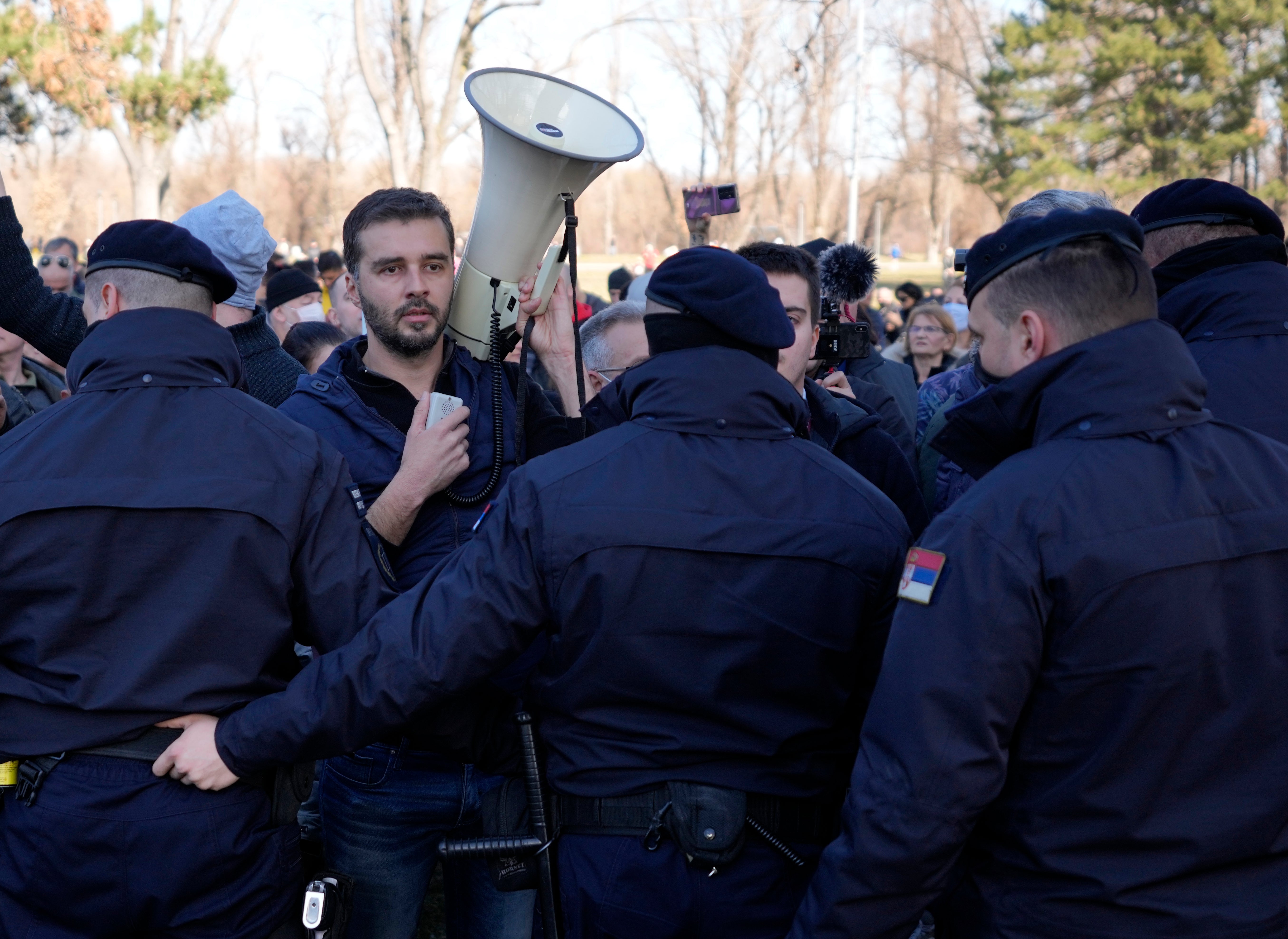 Serbia Protest