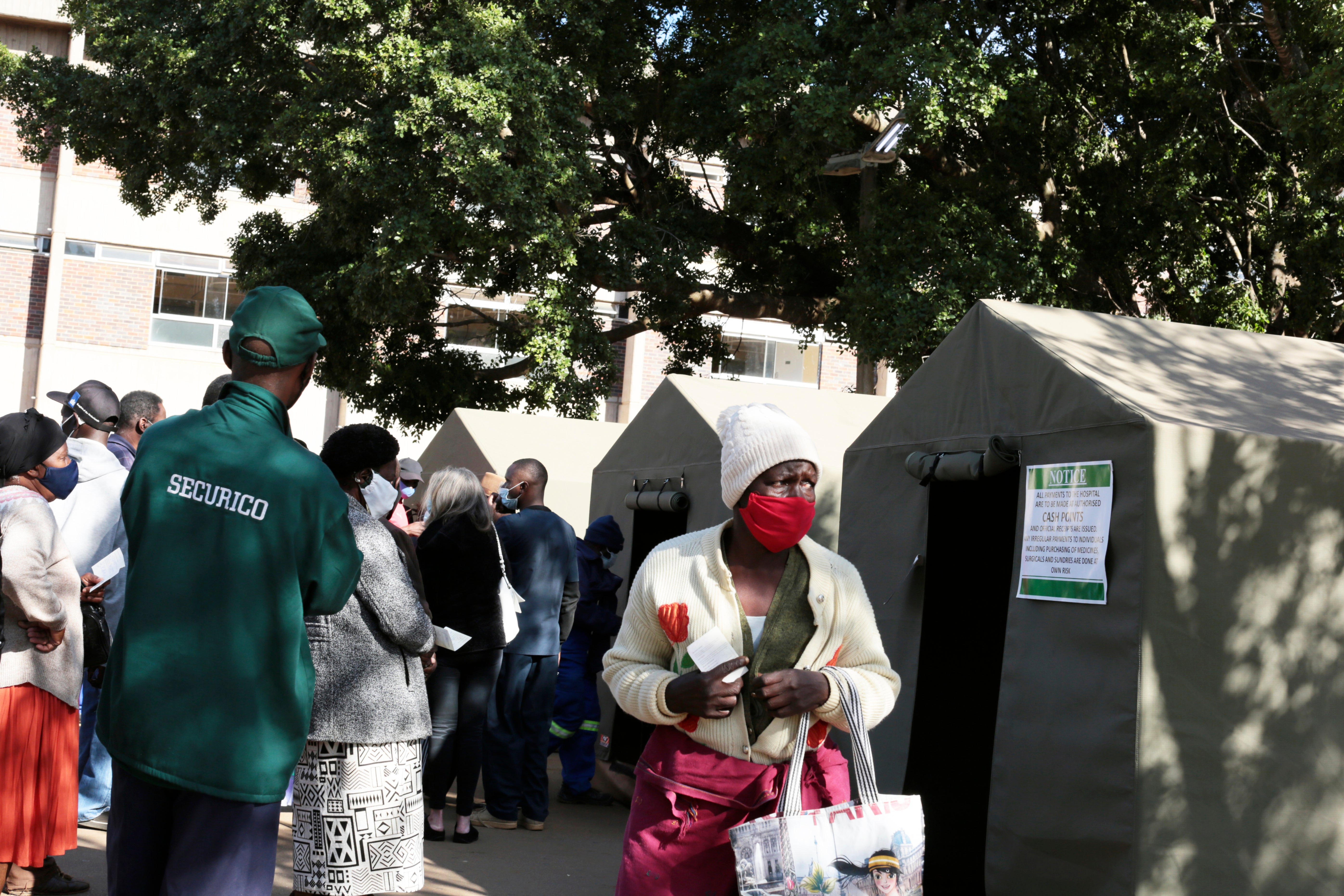 Virus Outbreak Zimbabwe Vaccinations