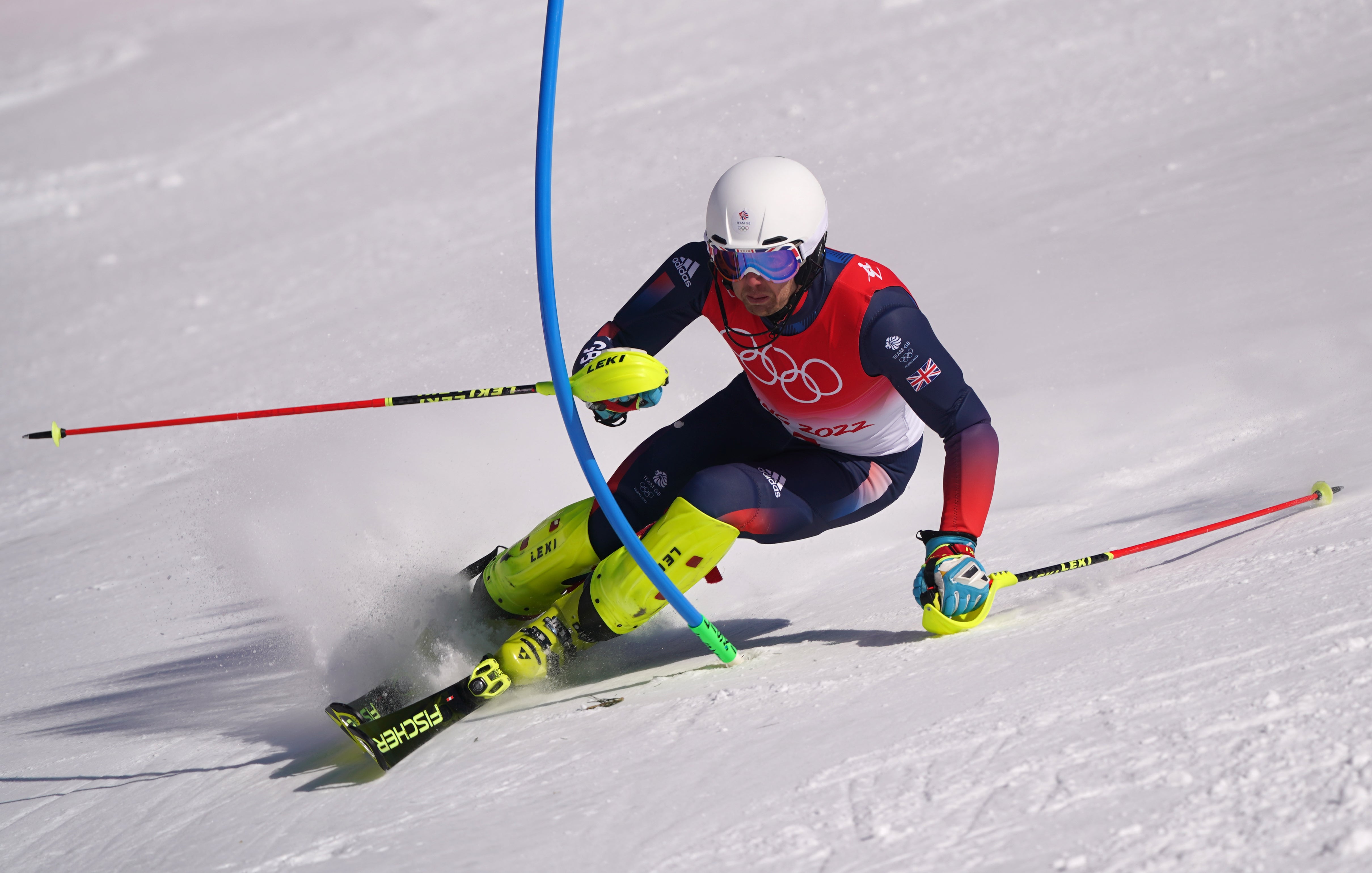 A mistake on the first run cost Dave Ryding dear in Beijing (Andrew Milligan/PA)