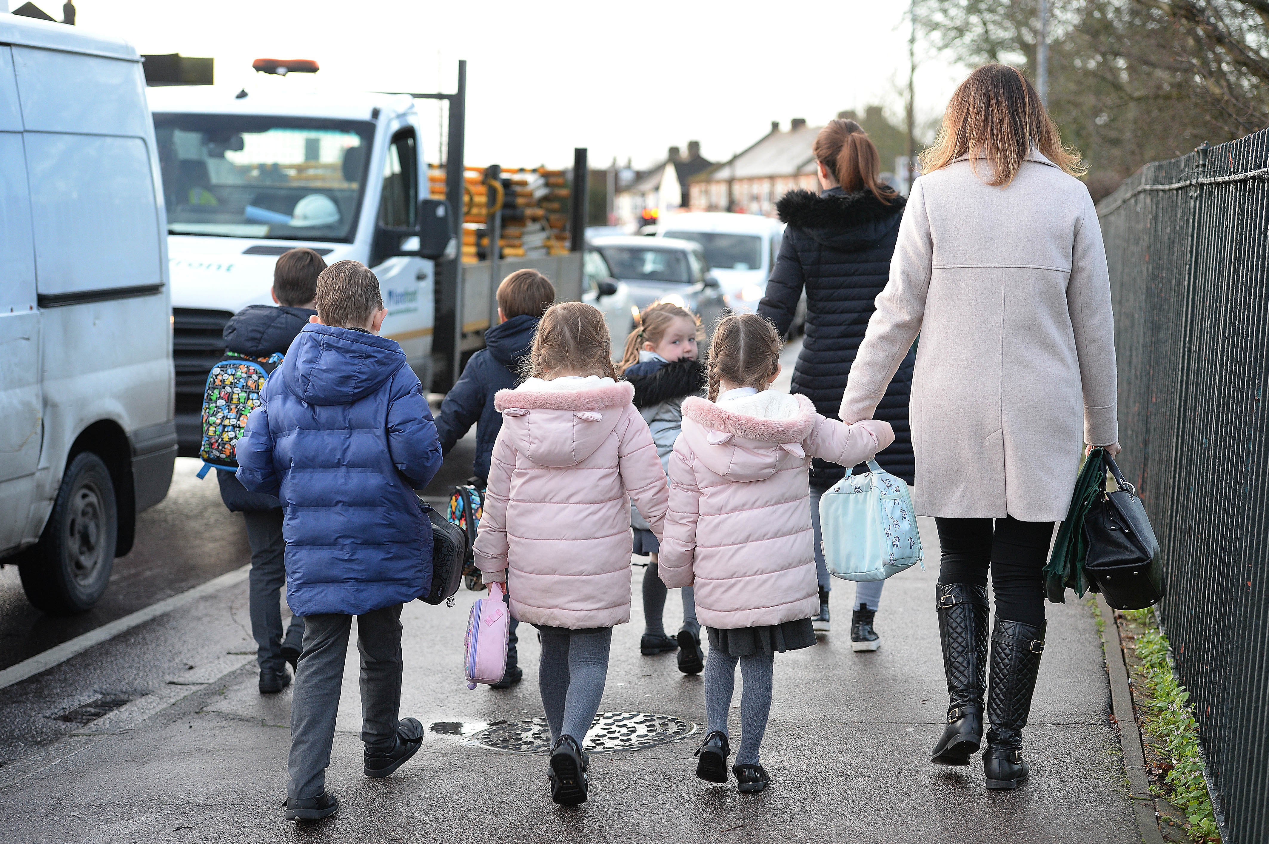 The UK medicines regulator announced in December that a special ‘paediatric formulation’ of the Pfizer/BioNtech Covid-19 vaccine was safe for use among children in the age range (Nick Ansell/PA)