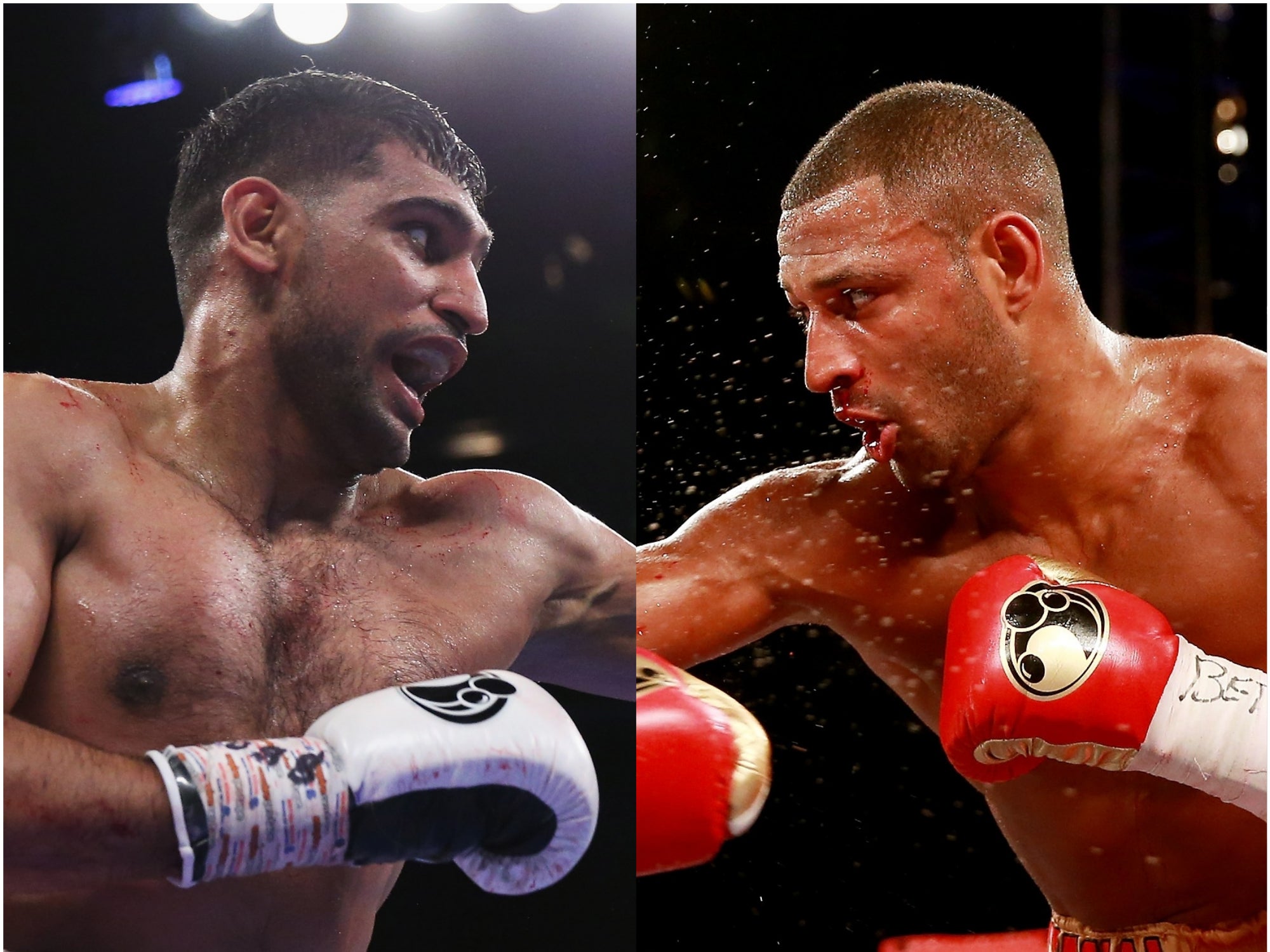 Rivals Khan and Brook will finally meet in the ring on Saturday