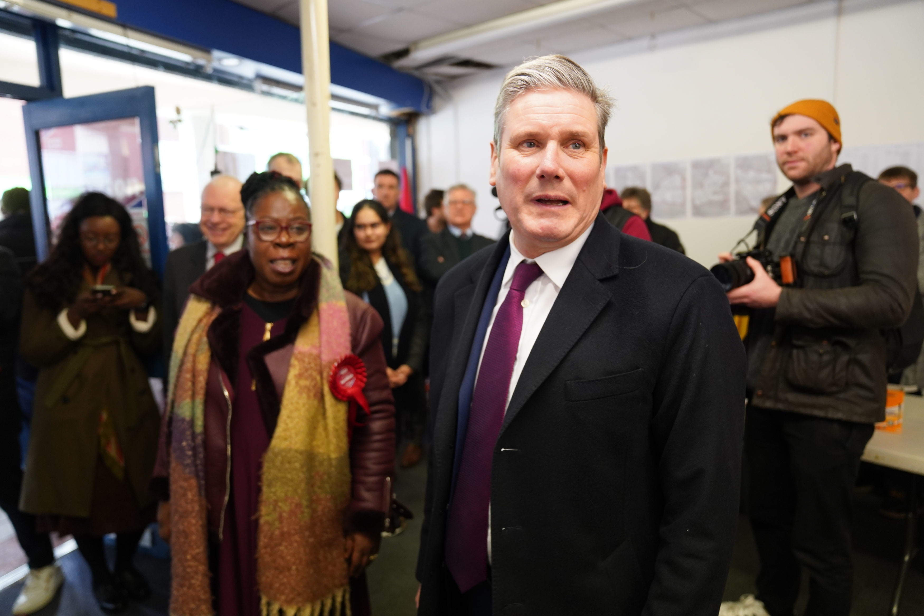 Sir Keir Starmer’s personal rating in the ComRes survey is up three points since January