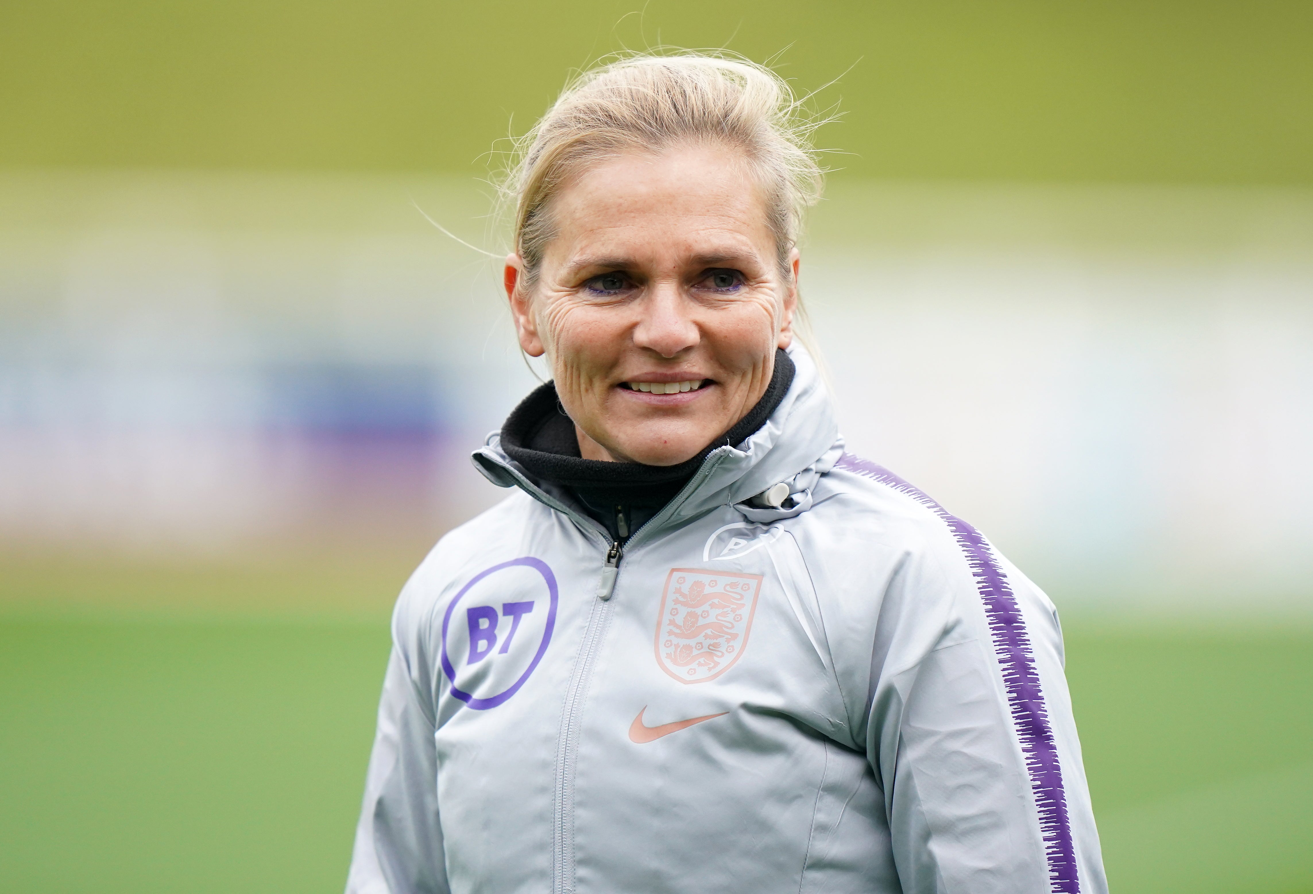 England coach Sarina Wiegman