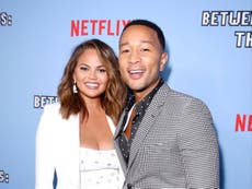 Chrissy Teigen pokes fun at husband John Legend for his Valentine’s Day card