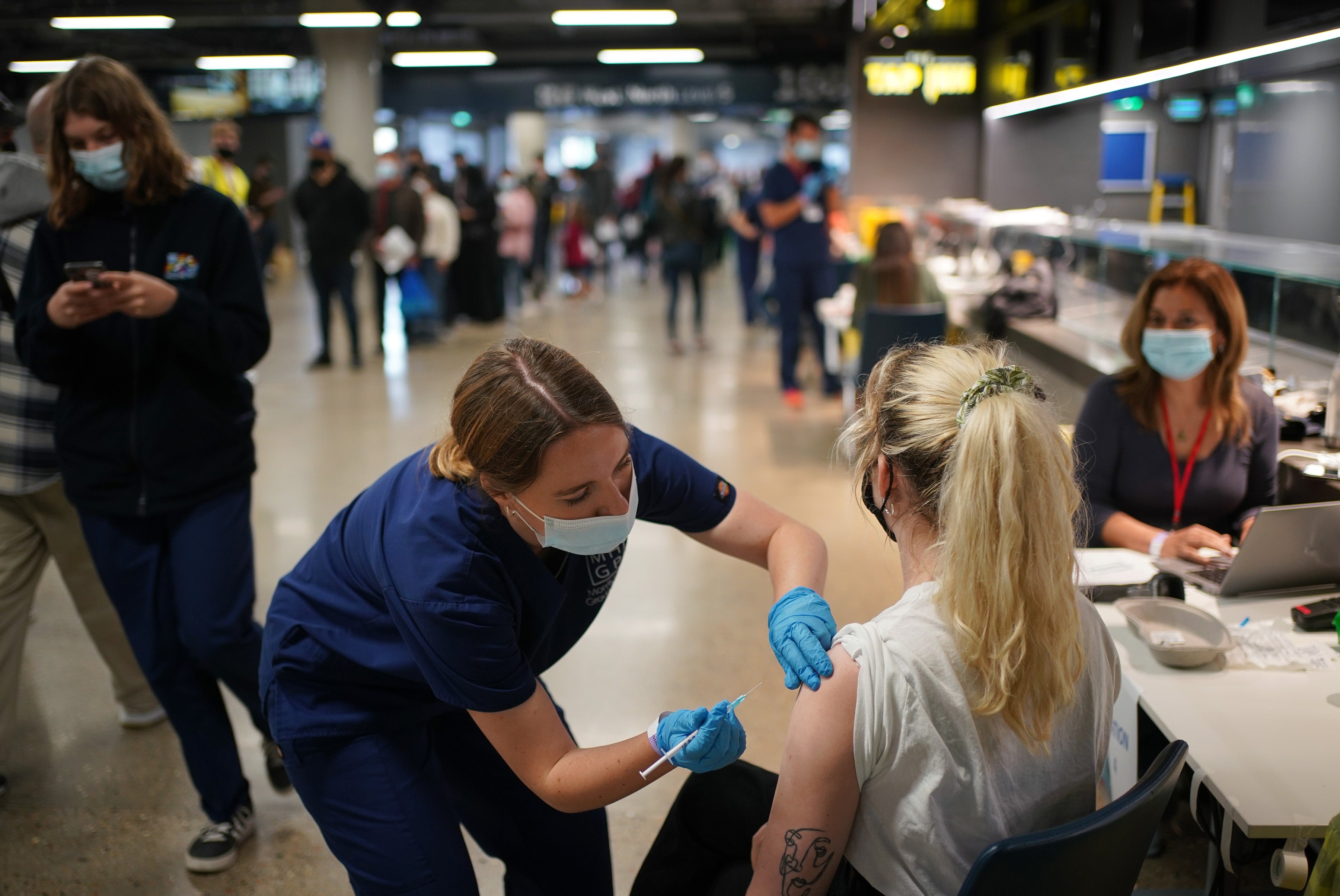 Almost six million children in the UK aged five to 11 are to be offered a Covid-19 vaccination after officials said the jabs could protect them against future waves of the virus (Yui Mok/PA)