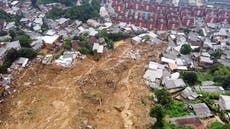 Photos reveal devastating mudslide which killed 58 people in Rio De Janeiro state, Brazil