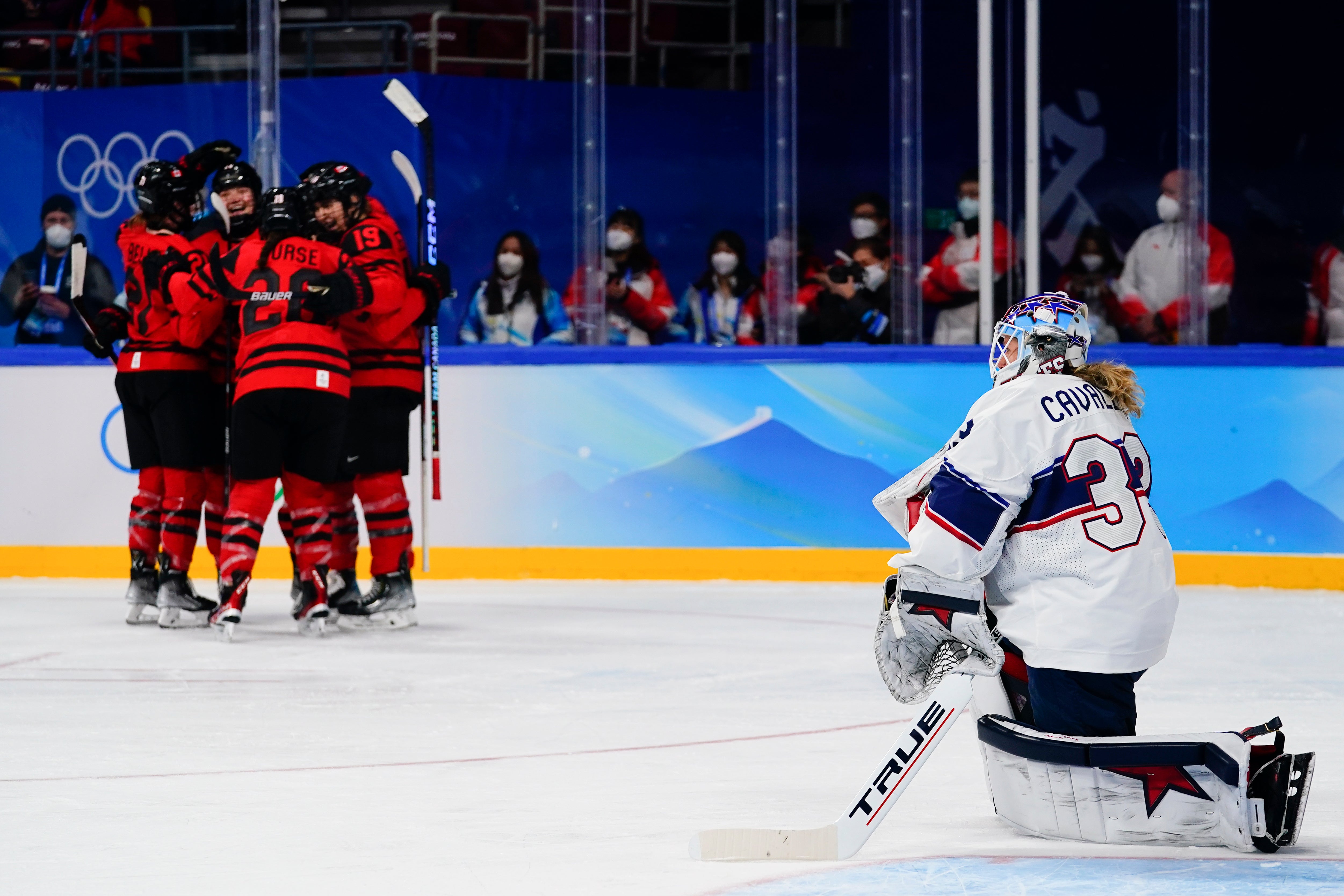 APTOPIX Beijing Olympics Ice Hockey