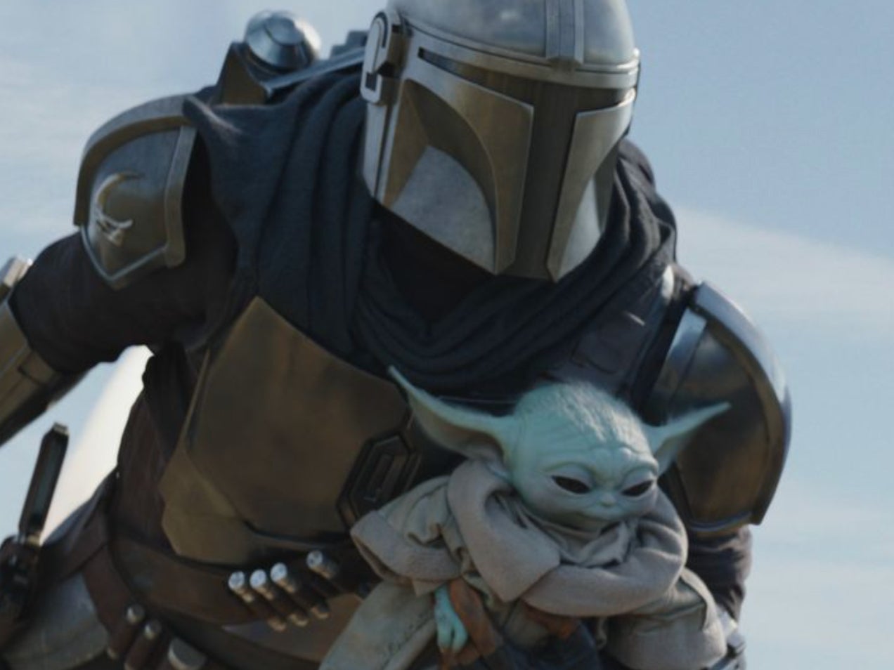 Din Darin and Grogu in ‘The Mandalorian’