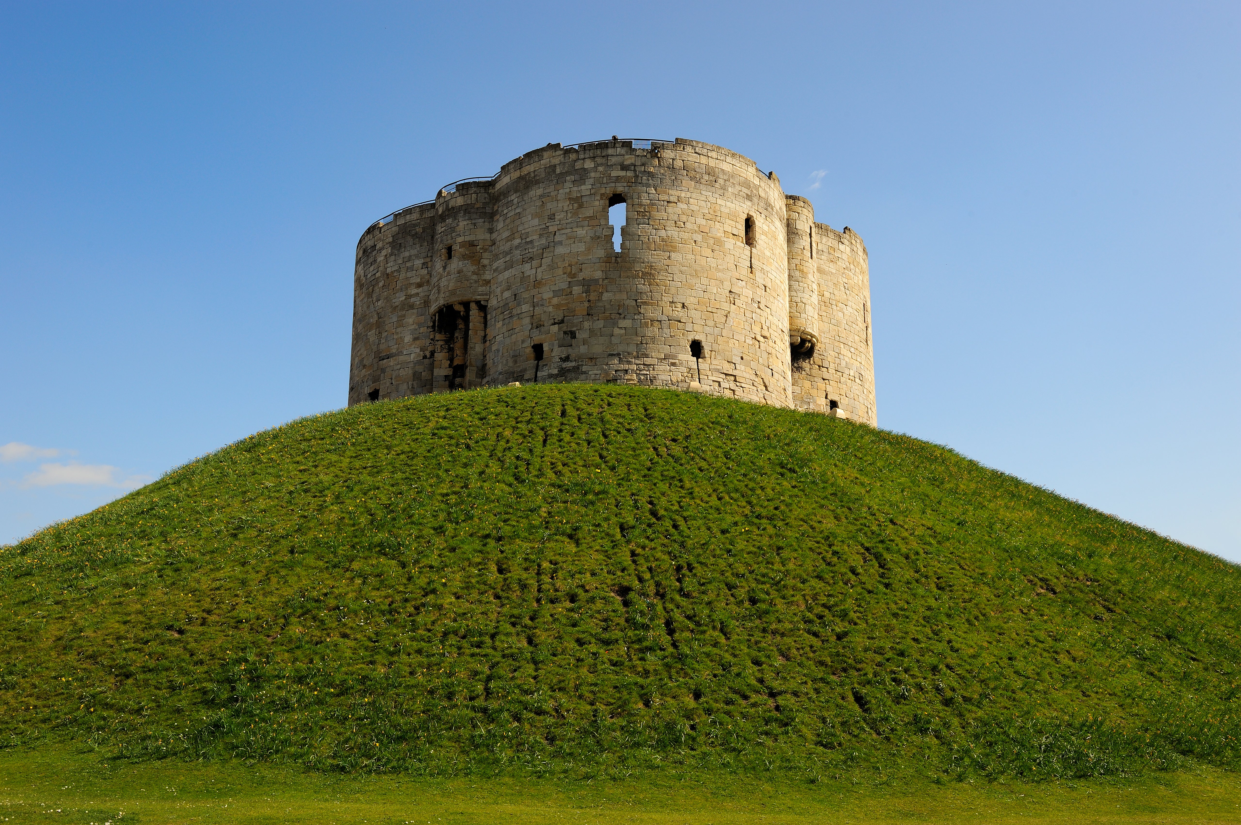 Clifford’s Tower in York will reopen after a major transformation (English Heritage/PA)