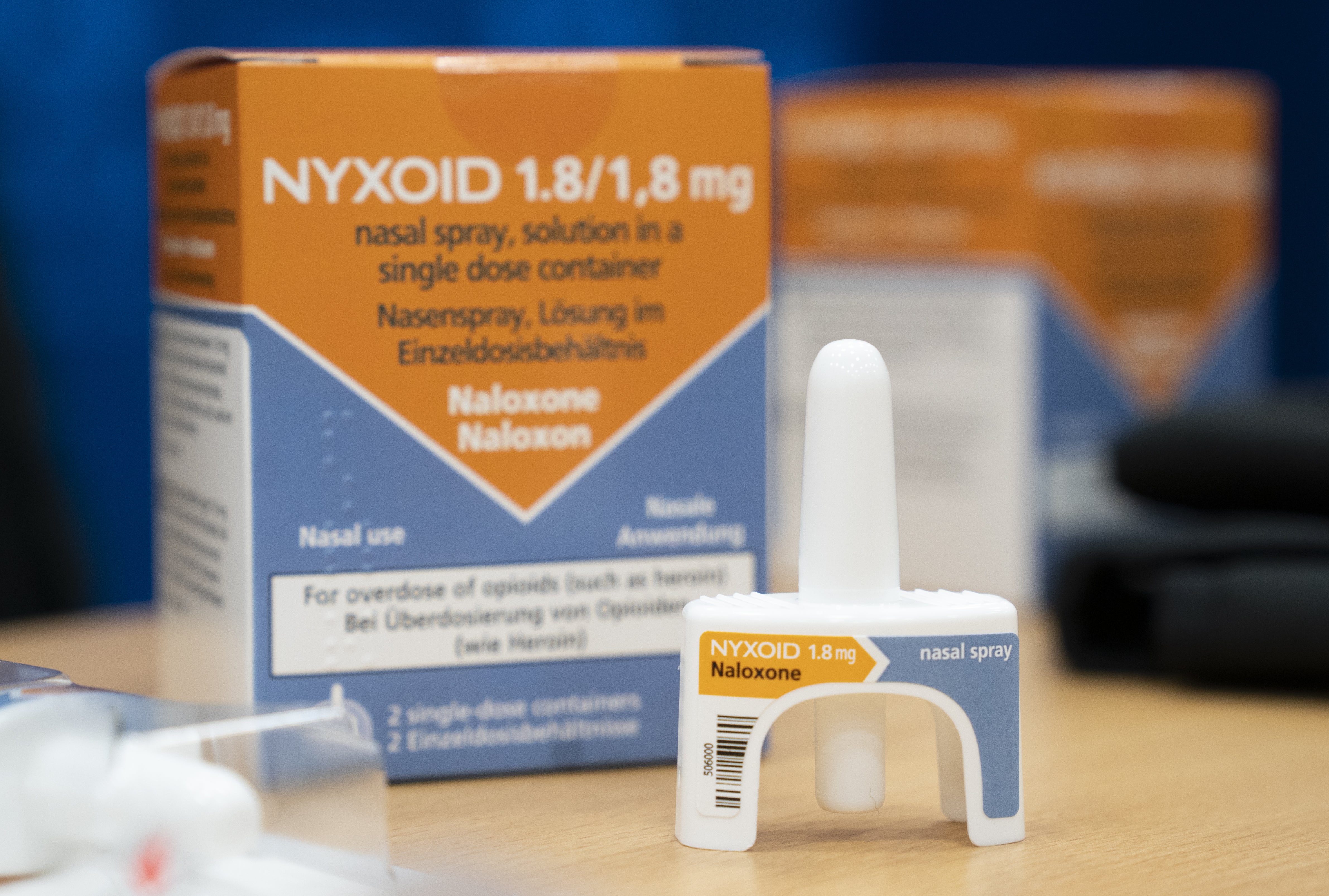 All police officers already carry naloxone to administer to overdose victims in the community