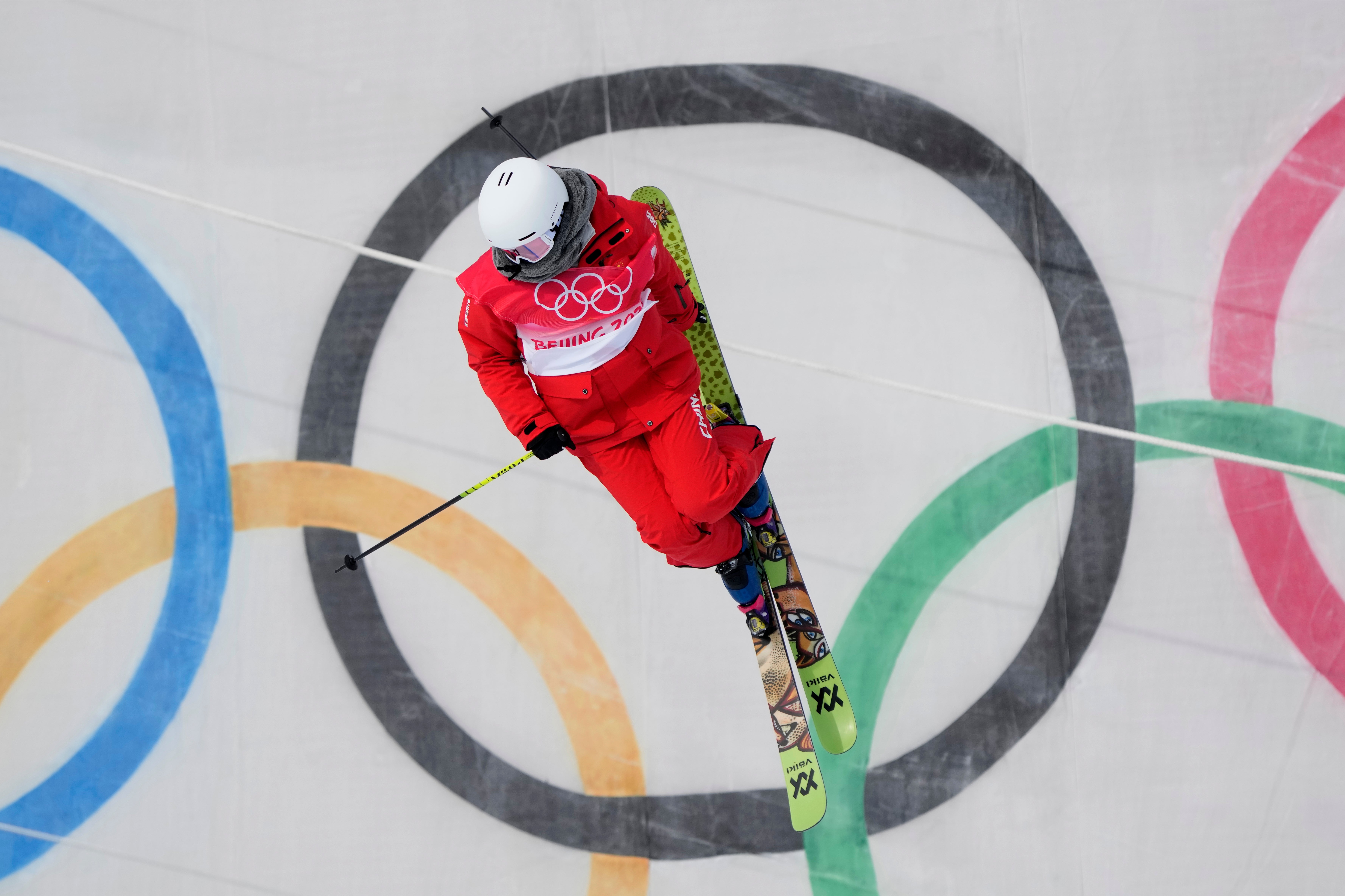 APTOPIX Beijing Olympics Freestyle Skiing