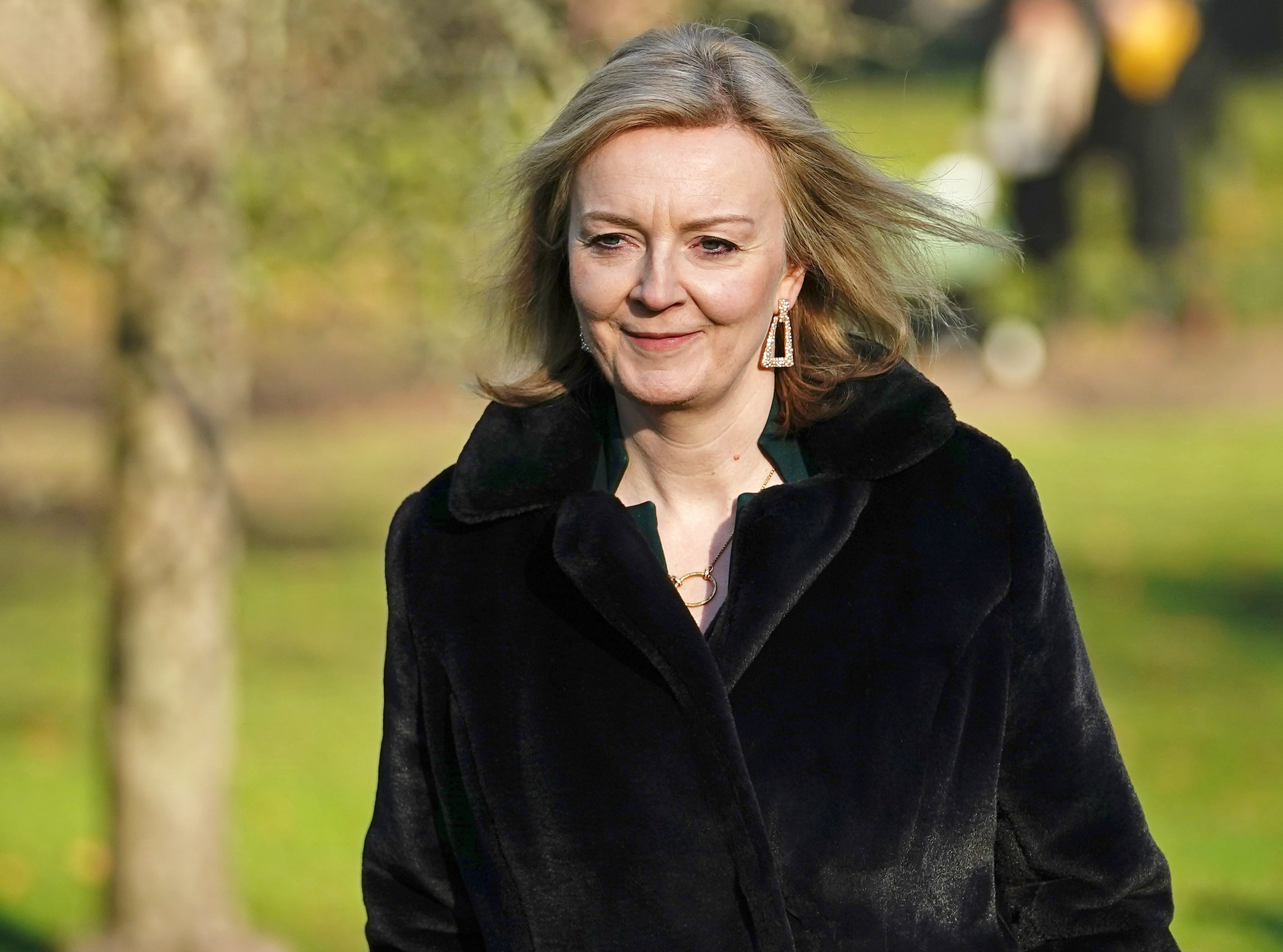 Liz Truss (Aaron Chown/PA)