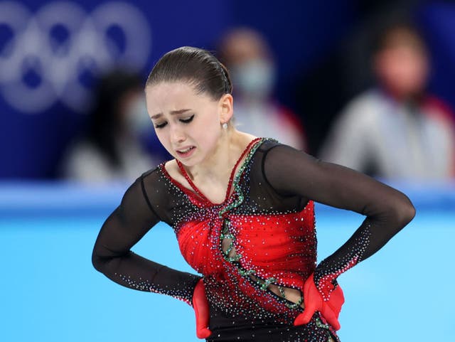 <p>Kamila Valieva returned a positive doping test in 2021 </p>