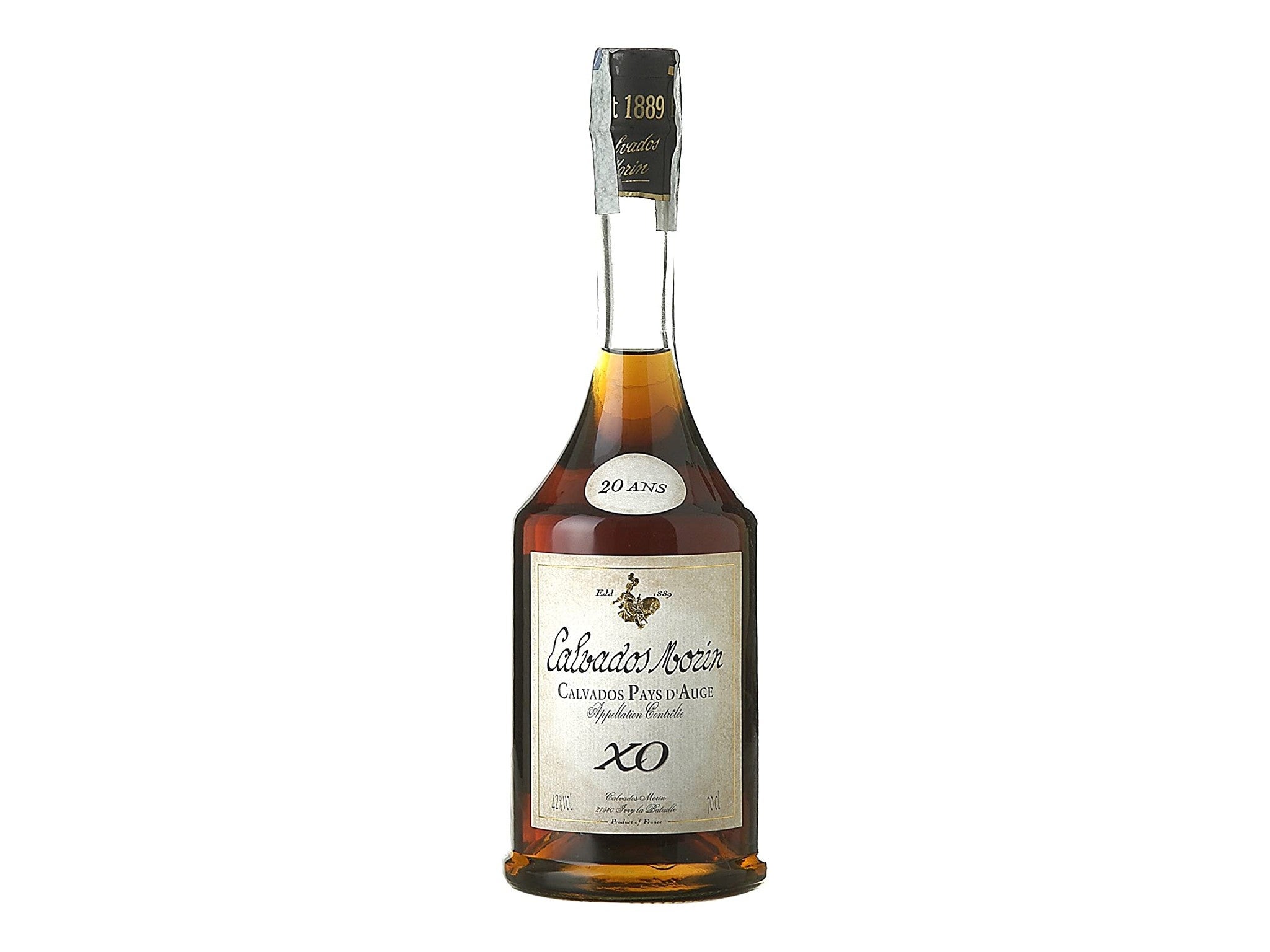 Calvados Morin 20 ans pays d’auge XO, 42% indybest.jpg