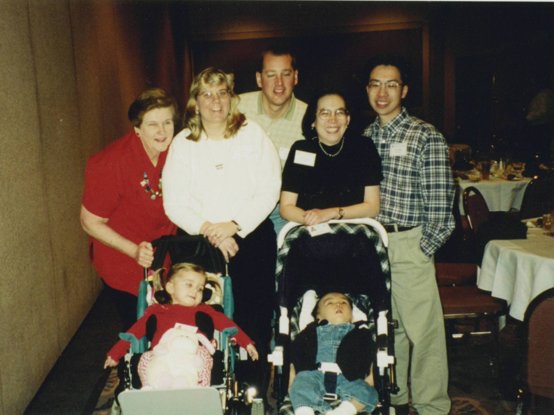 Members of NTSAD at one of the group’s conferences in the late Nineties