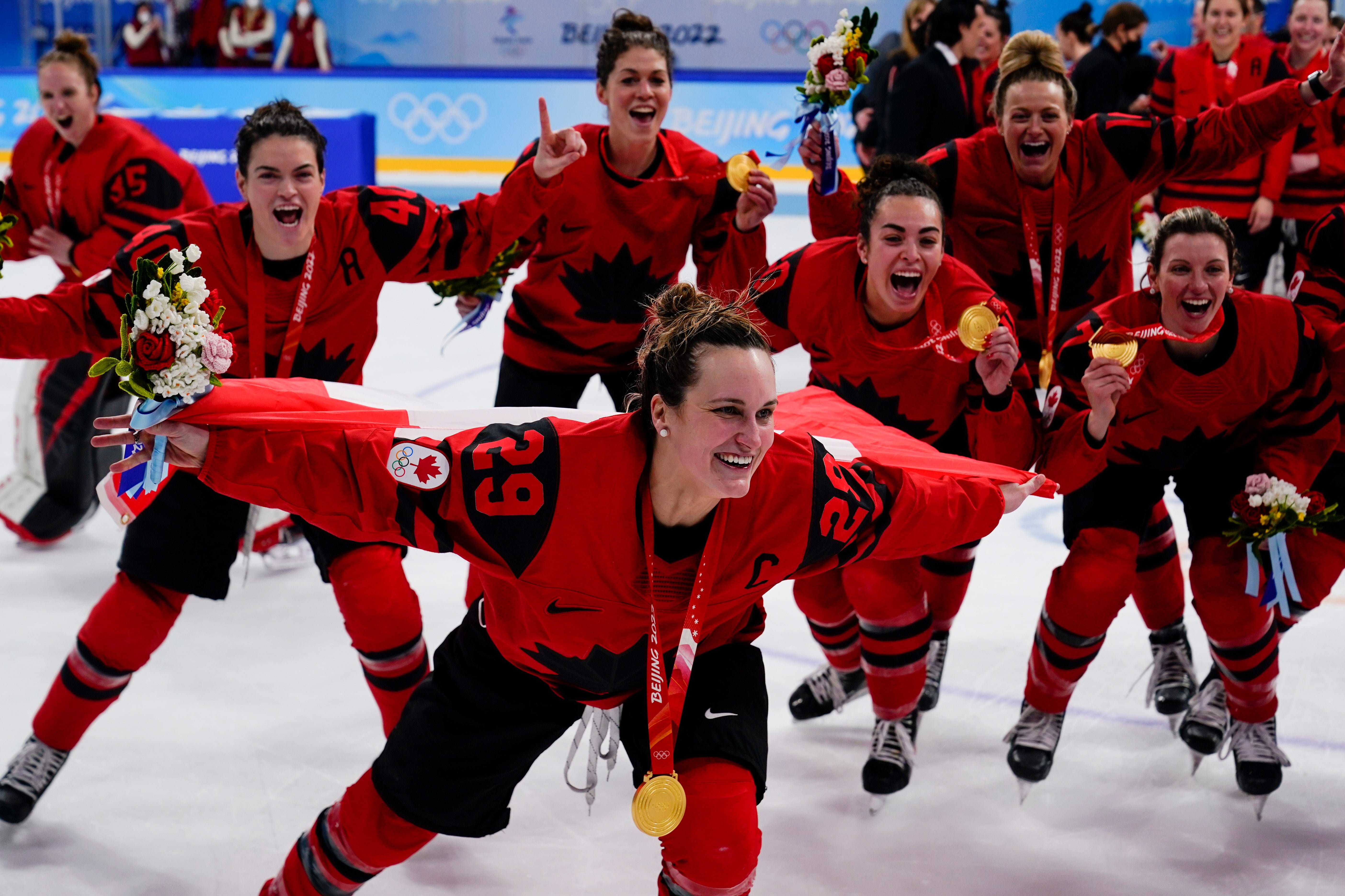 APTOPIX Beijing Olympics Ice Hockey