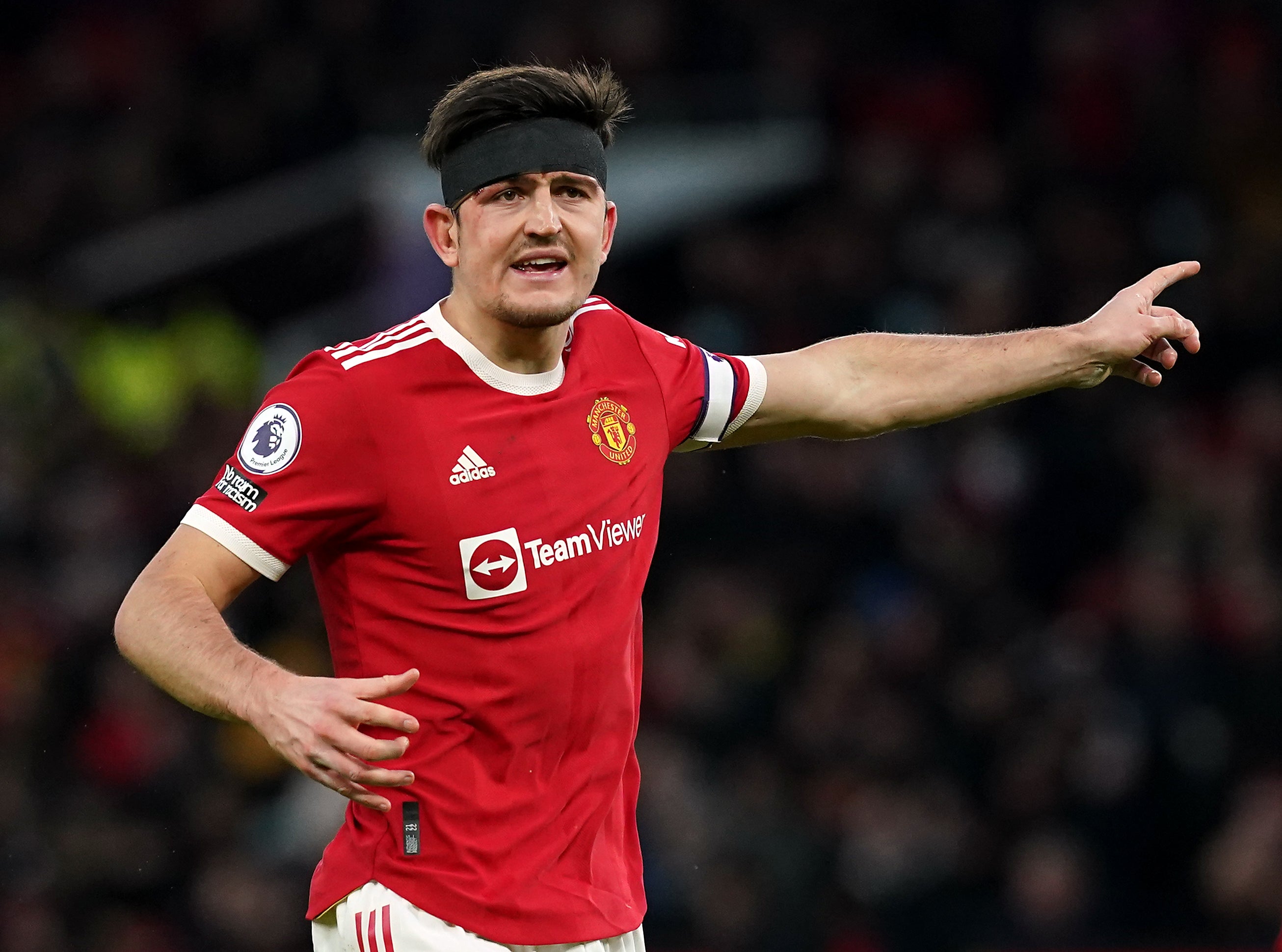 Manchester United captain Harry Maguire