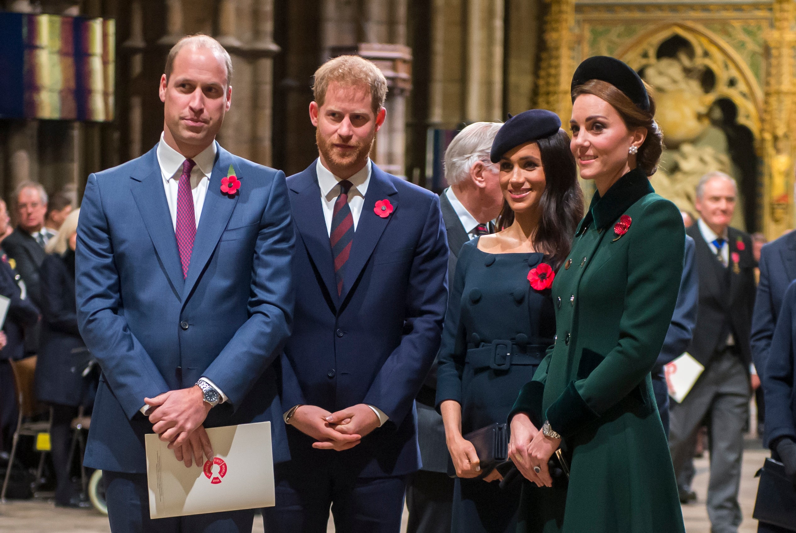 It’s been several years since Harry and Meghan and William and Kate have attended an event together