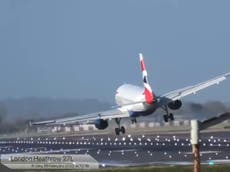 Storm Eunice: What it’s like for the pilot landing a plane in high winds 