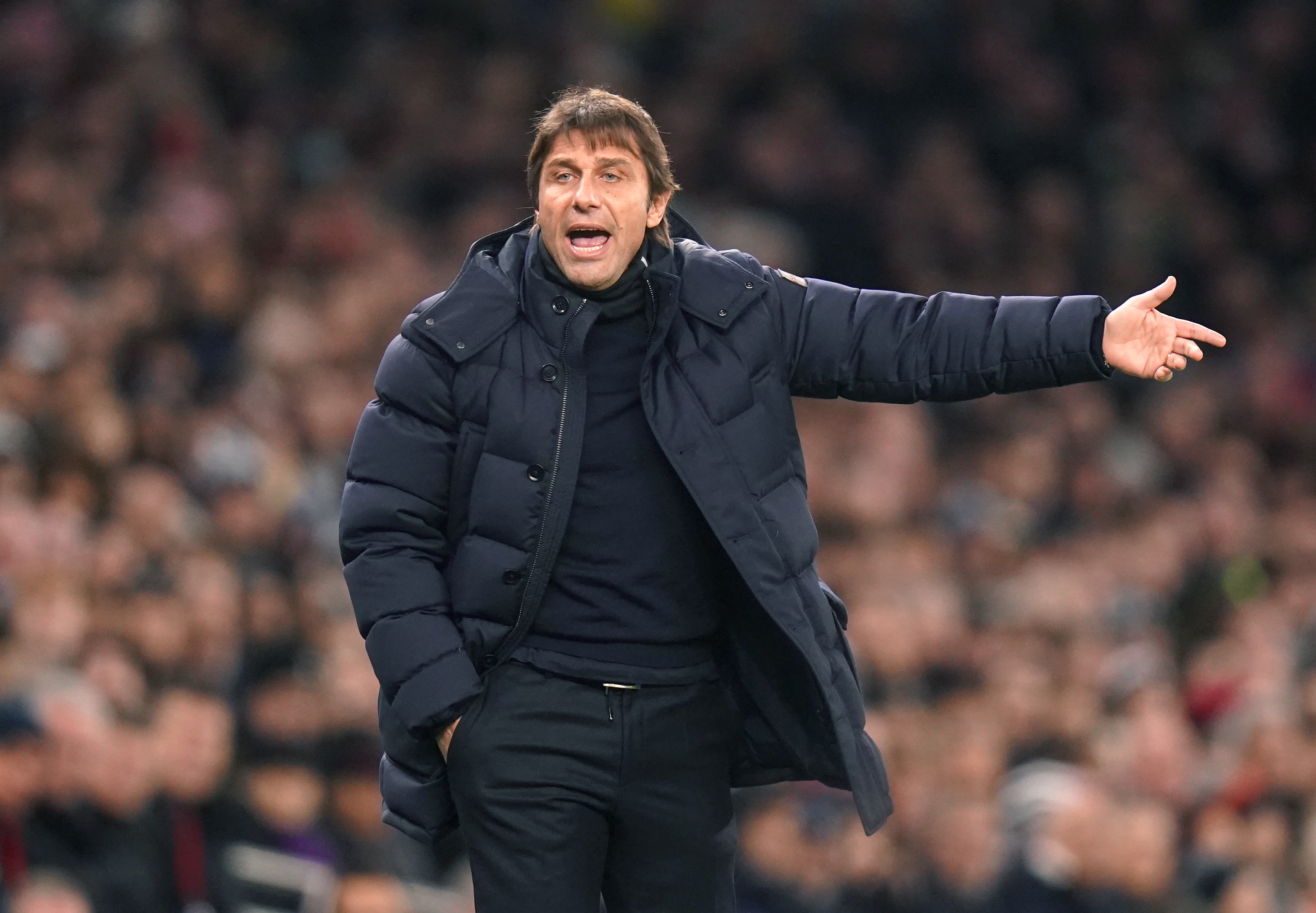 Antonio Conte came out on the attack after coverage of an Italian TV interview (Adam Davy/PA)