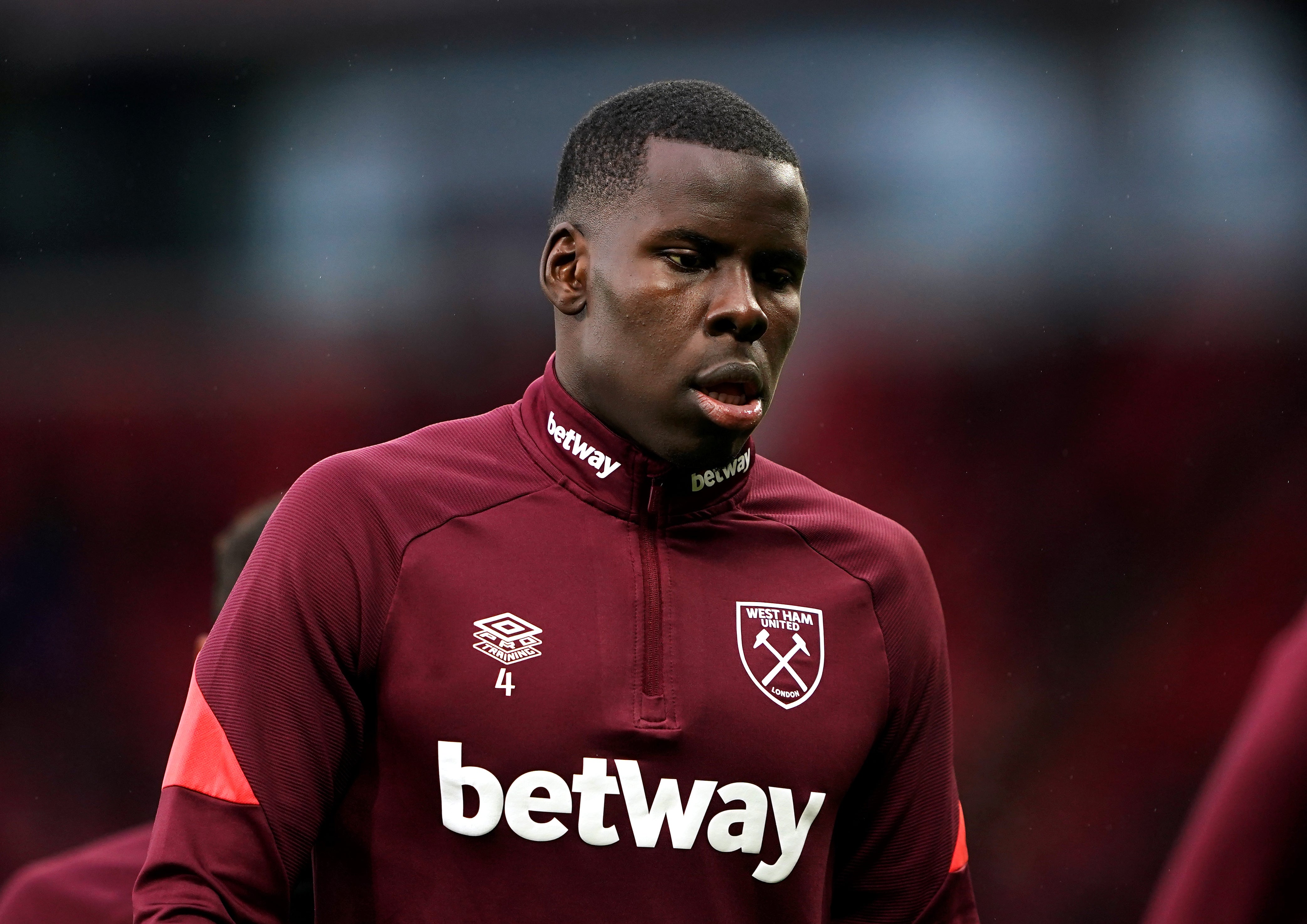 Kurt Zouma could return to the West Ham squad after illness for Saturday’s Premier League fixture against Newcastle (Zac Goodwin/PA)