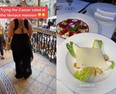 Versace restaurant mocked for ‘embarrassing’ $18 Caesar salad: ‘I’m taking this off my bucket list’