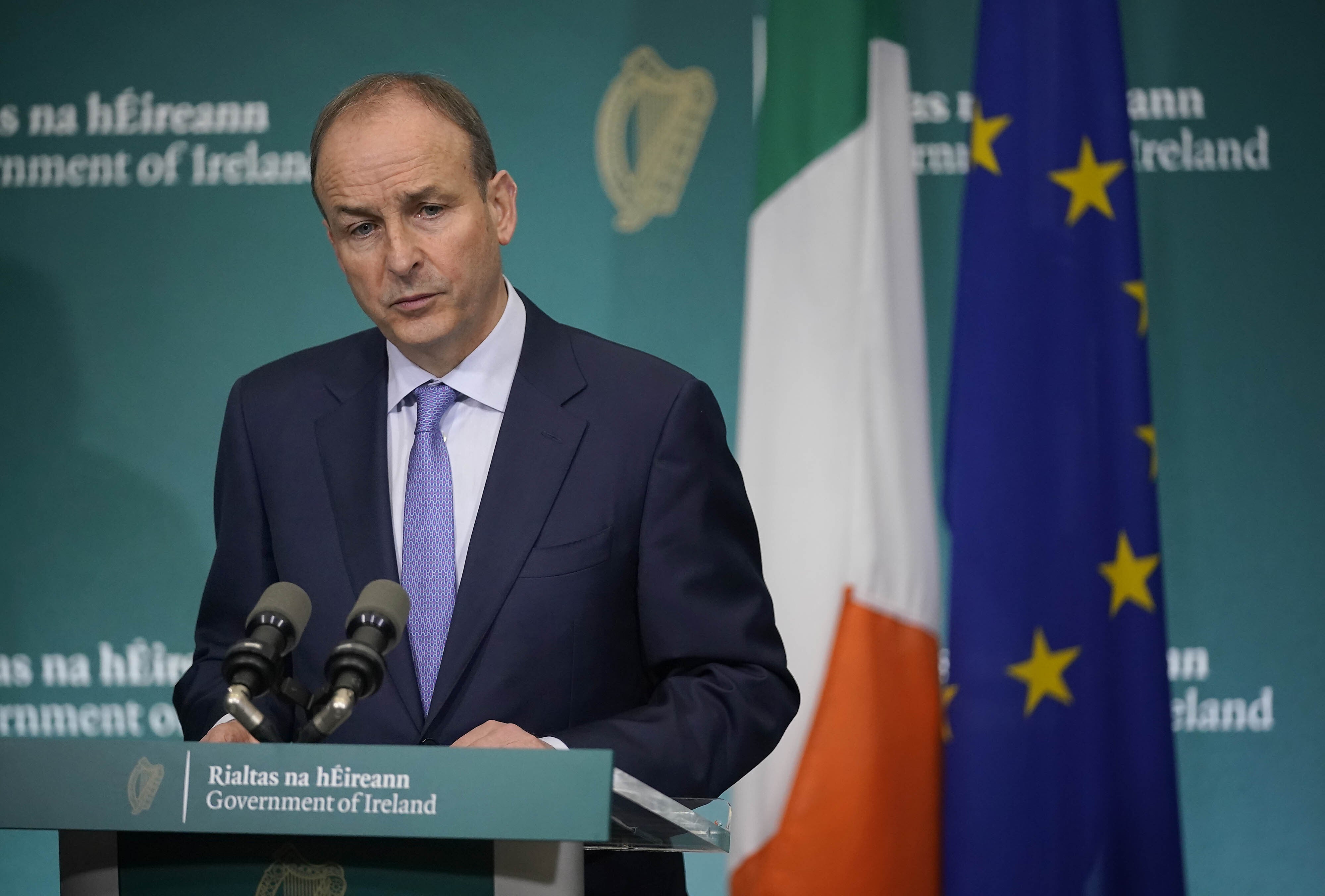 Taoiseach Micheal Martin (Niall Carson/PA)