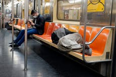 NYC mayor pushes to remove homeless people in subway system