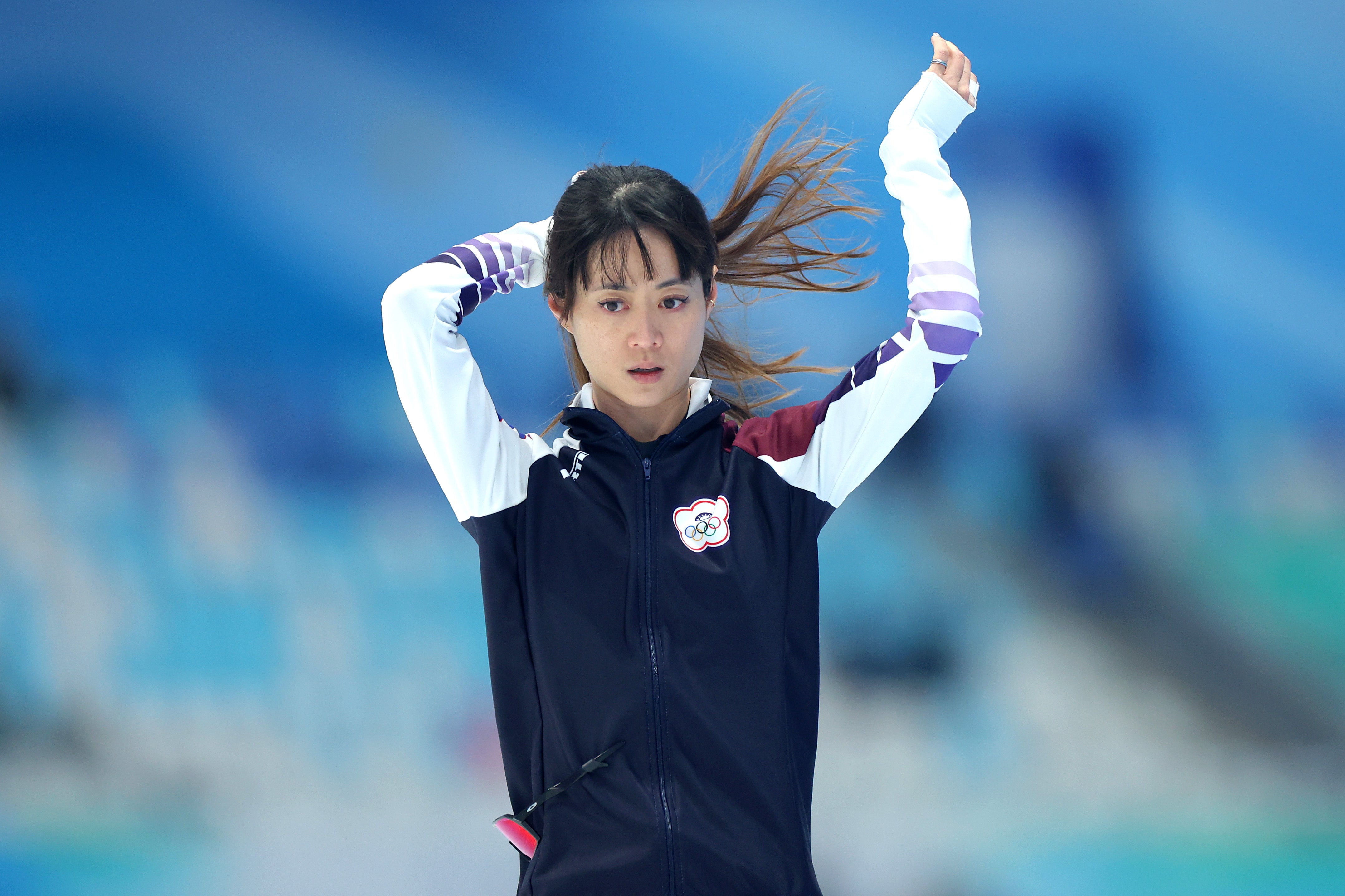 Taiwanese speedskater Huang Yu-ting