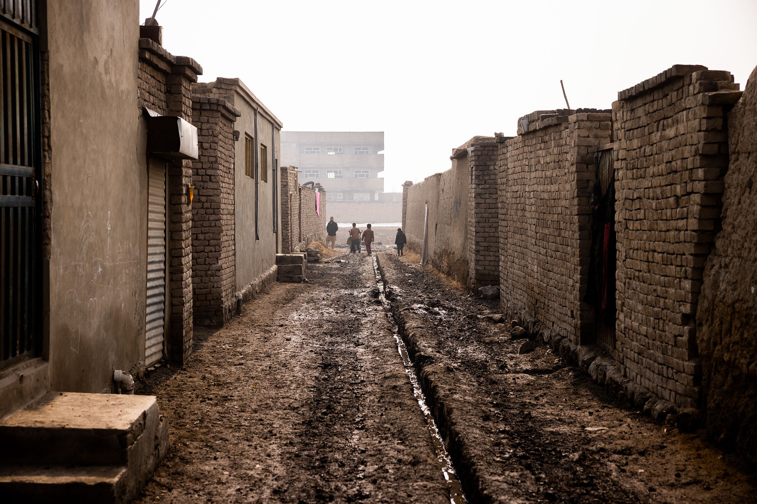 Children on the streets in Kabul