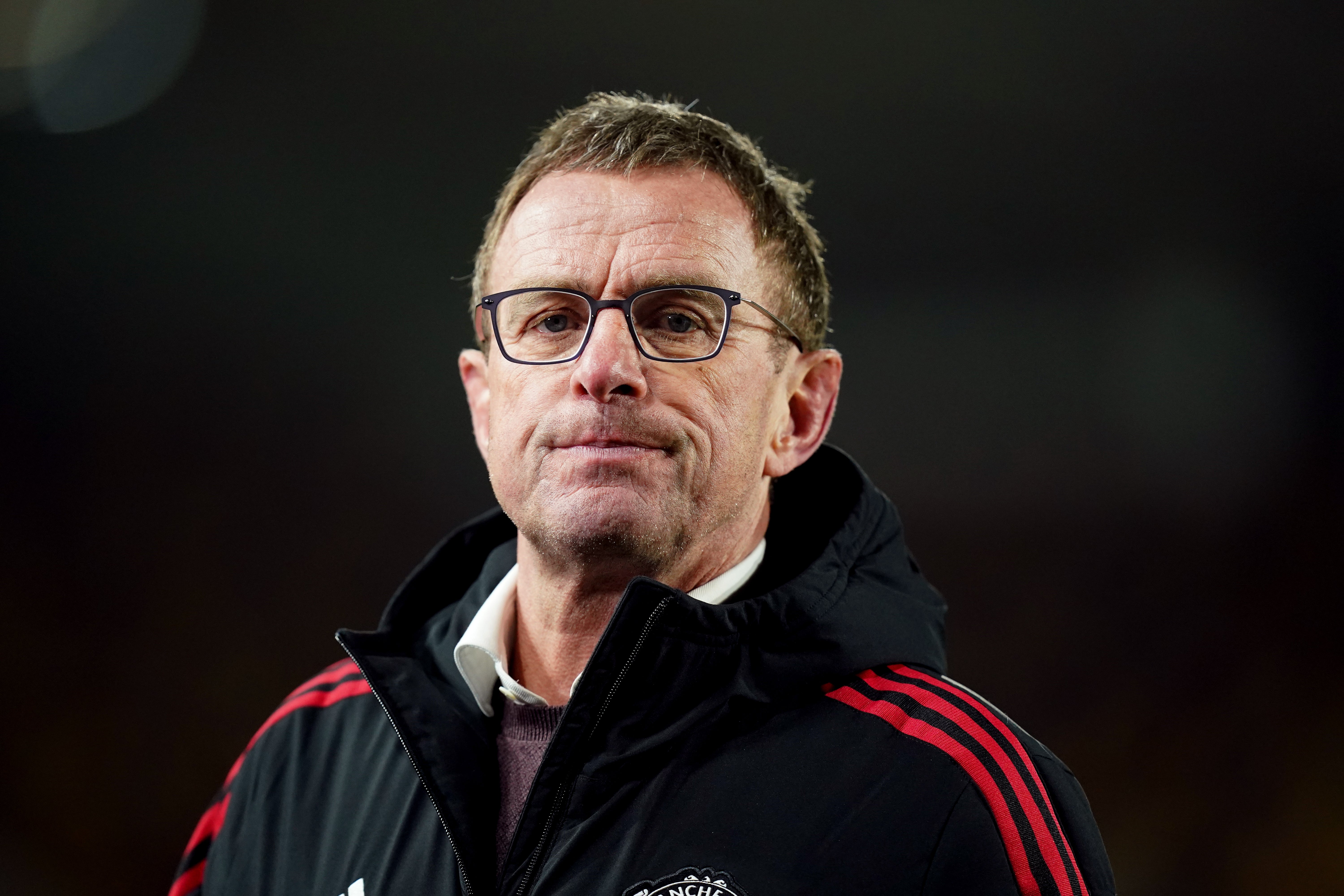 Ralf Rangnick’s side take on Leeds on Sunday (Mike Egerton/PA).