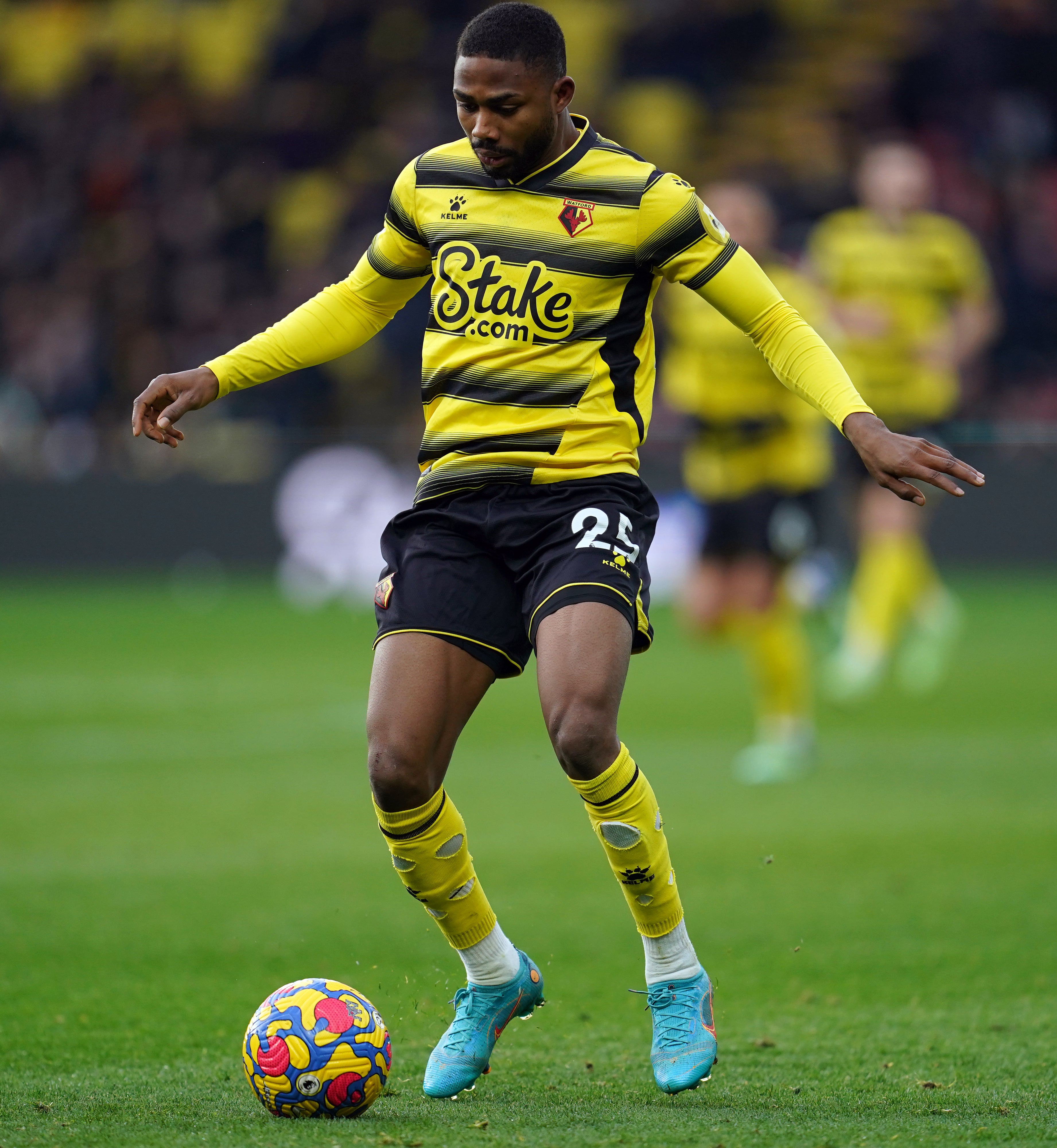 Emmanuel Dennis won it for Watford (Nick Potts/PA)