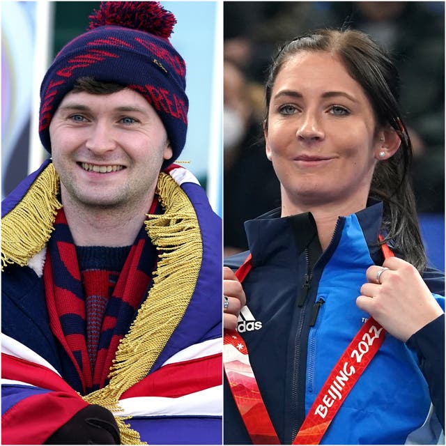 Skips Bruce Mouat and Eve Muirhead led their curlers to medals on the final weekend of the Games (Andrew Milligan/PA Images)