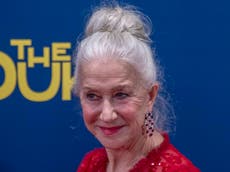 Helen Mirren says she feels she ‘doesn’t remotely deserve’ Lifetime Achievement Award