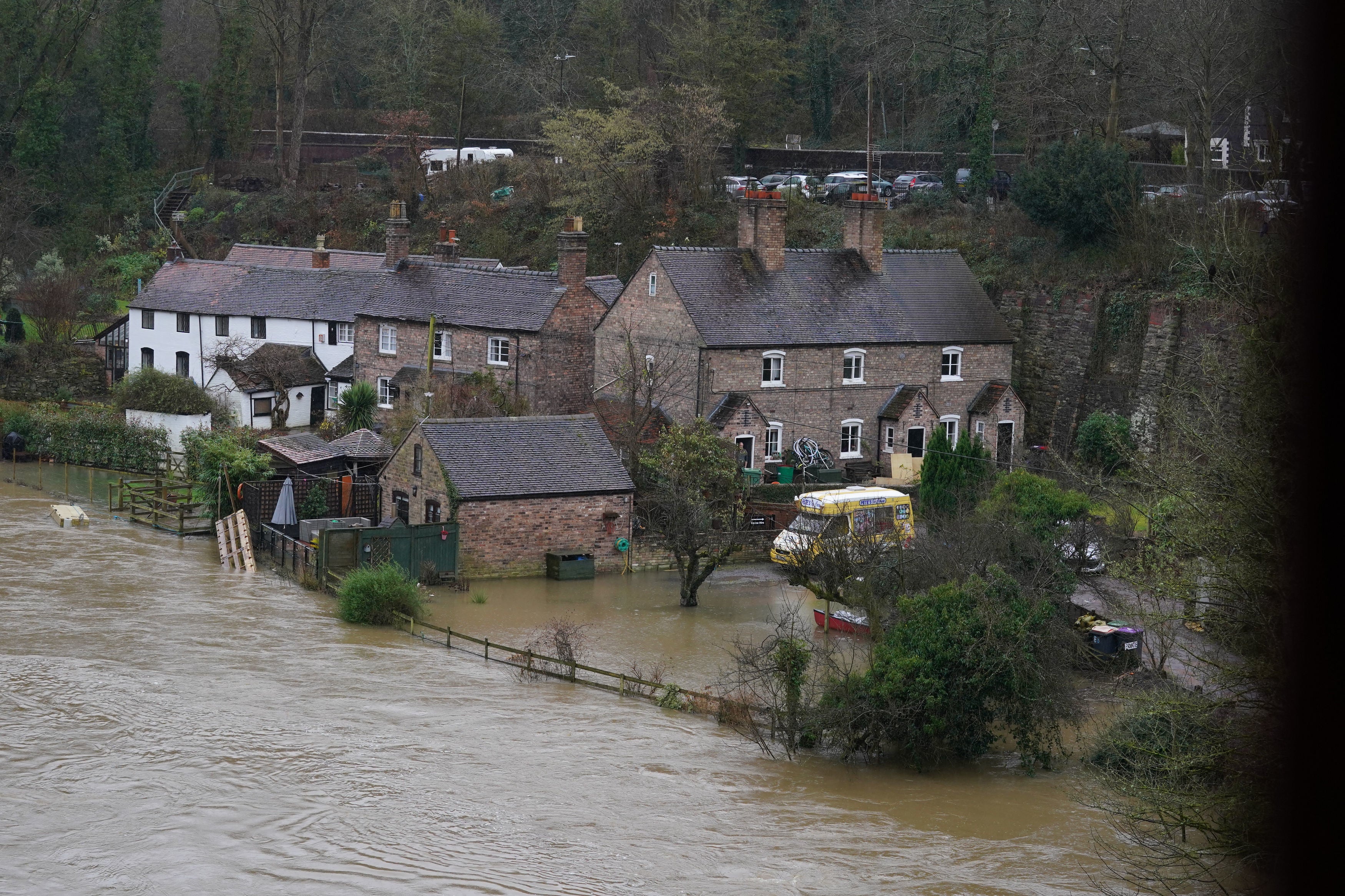 Heavy rain from Eunice was followed by Storm Franklin, leading to floods in areas like Shropshire this week