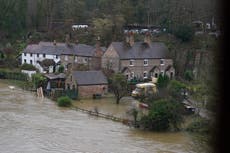 Storm Franklin UK - live weather updates: Homes evacuated and people warned not to travel as flooding and 75mph winds hit