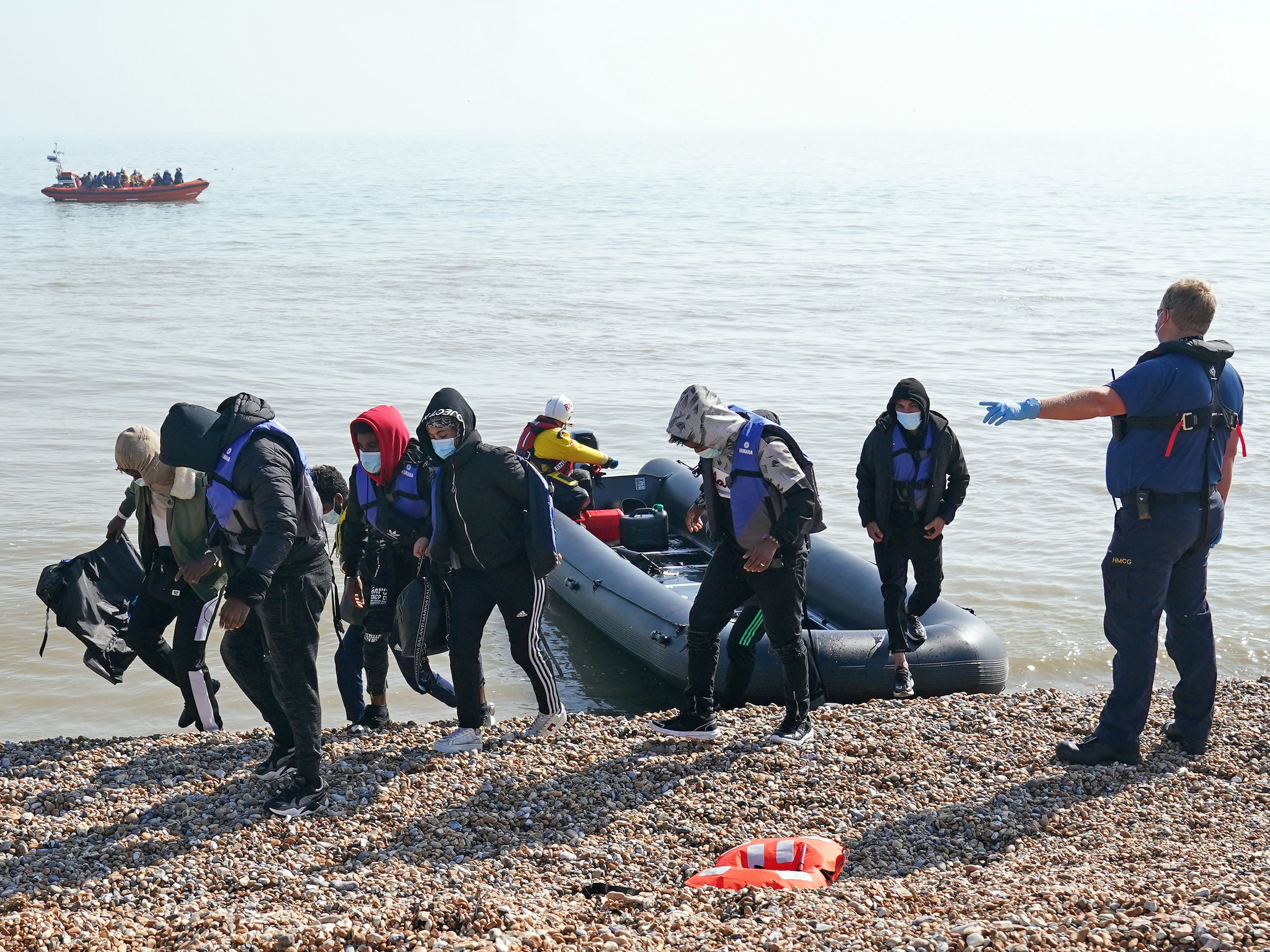 The Home Office is investigating allegations racist WhatsApp messages were sent by immigration contractors