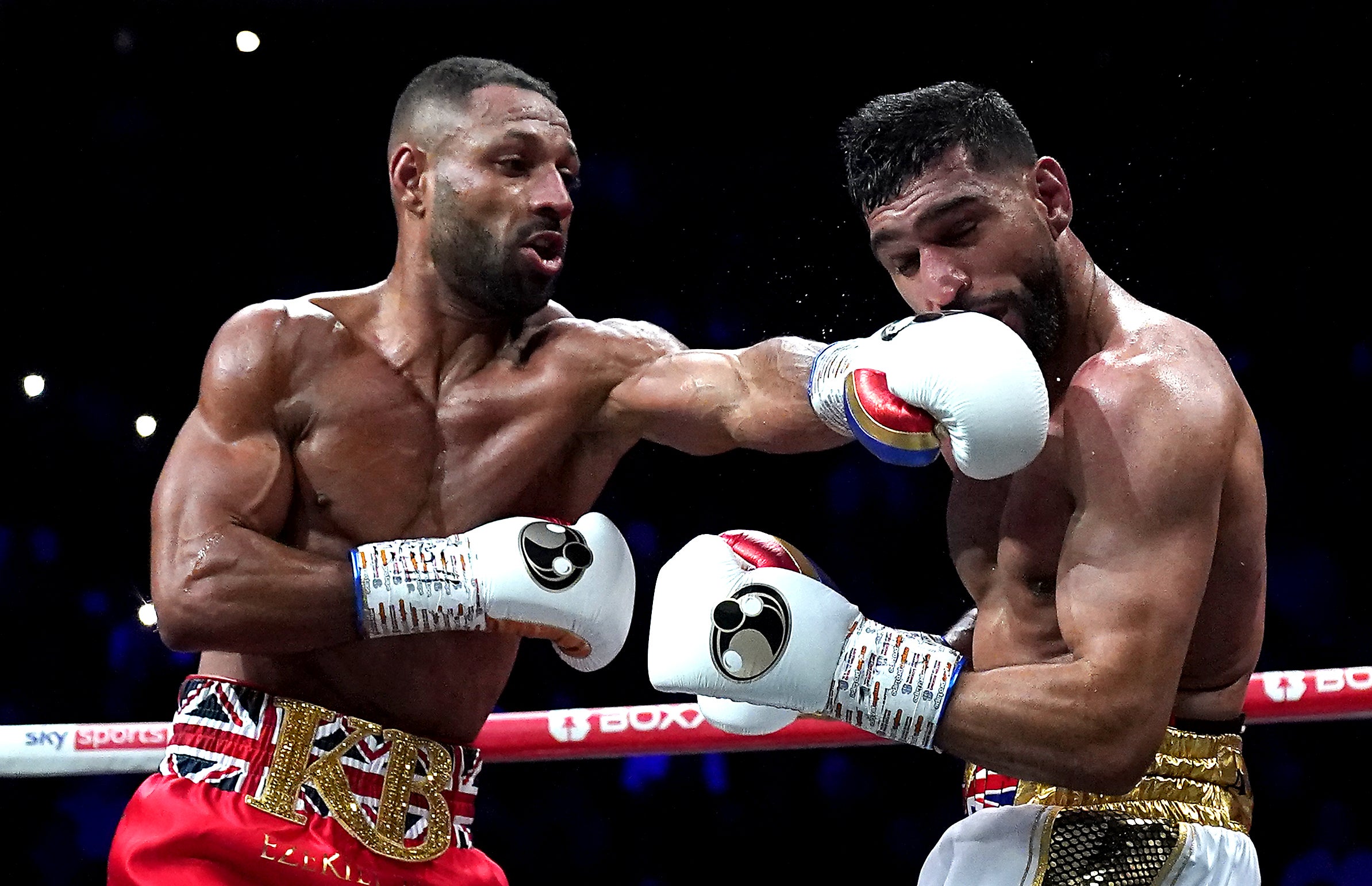 Brook stopped Amir Khan in the sixth round (Nick Potts/PA)