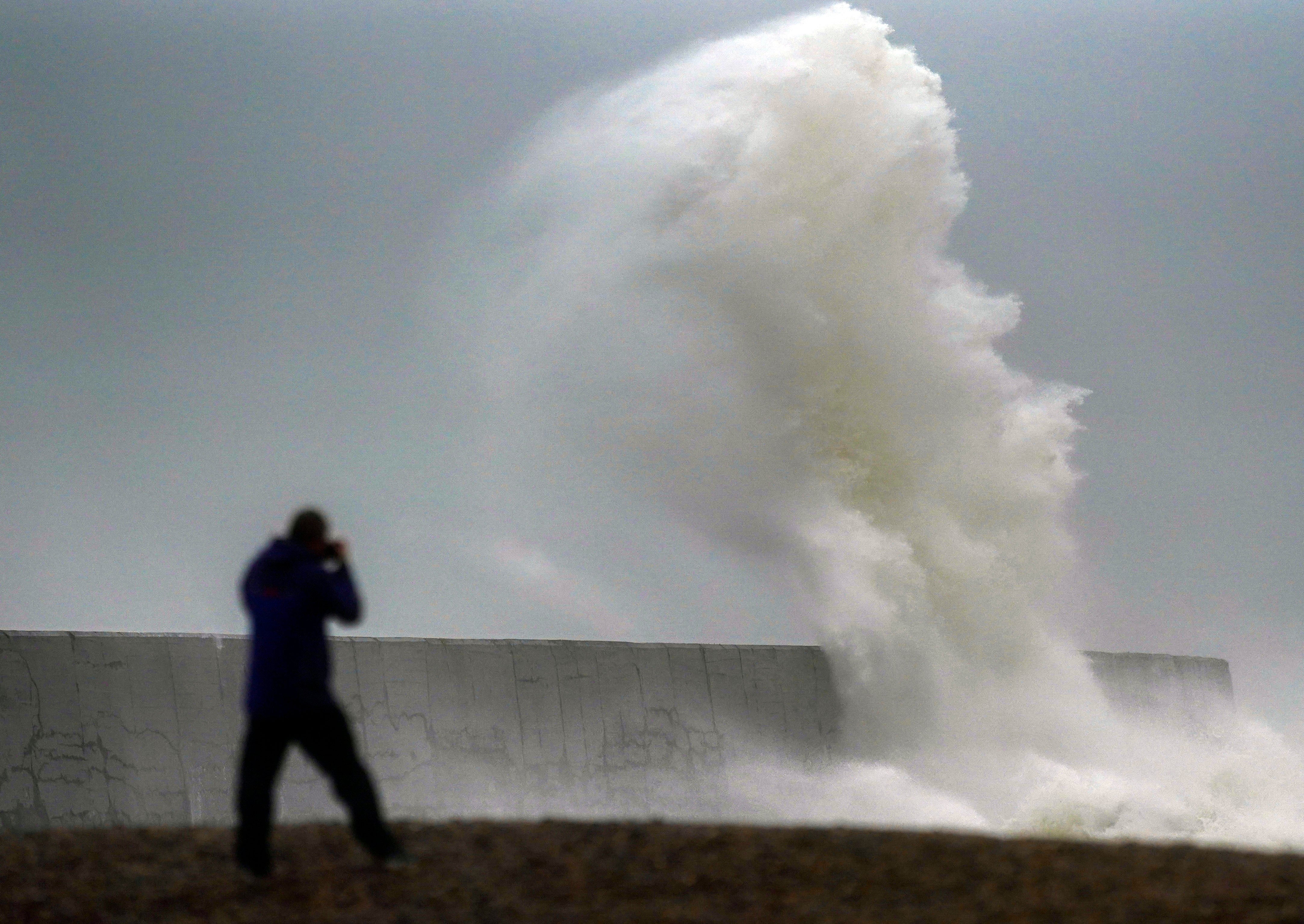 Yellow weather warnings are in place for wind in parts of the UK on Friday