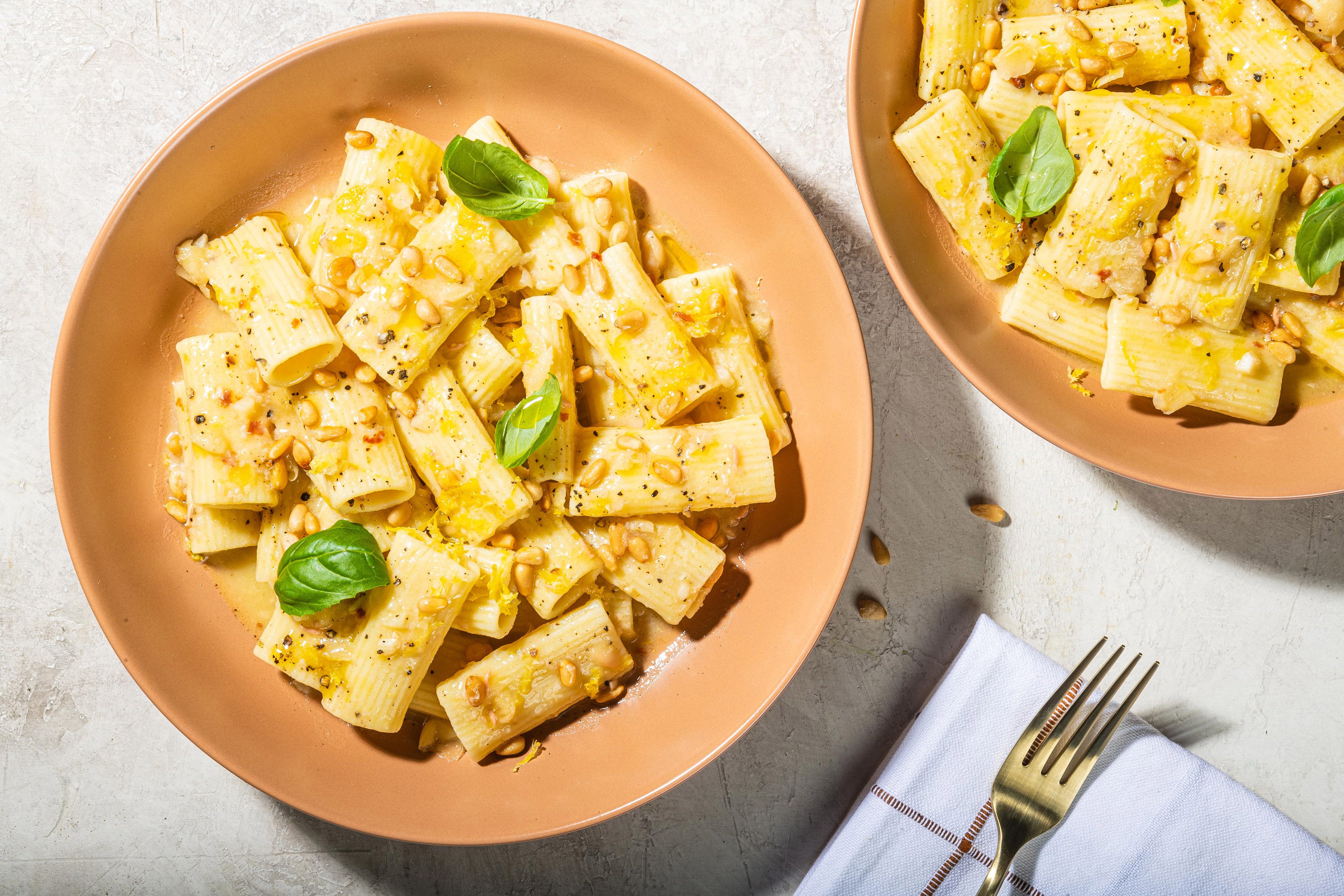 A tin of beans becomes a creamy sauce for pasta in this clever recipe