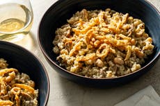 Weeknight lifesaver: One-pot mushroom, white bean and rice