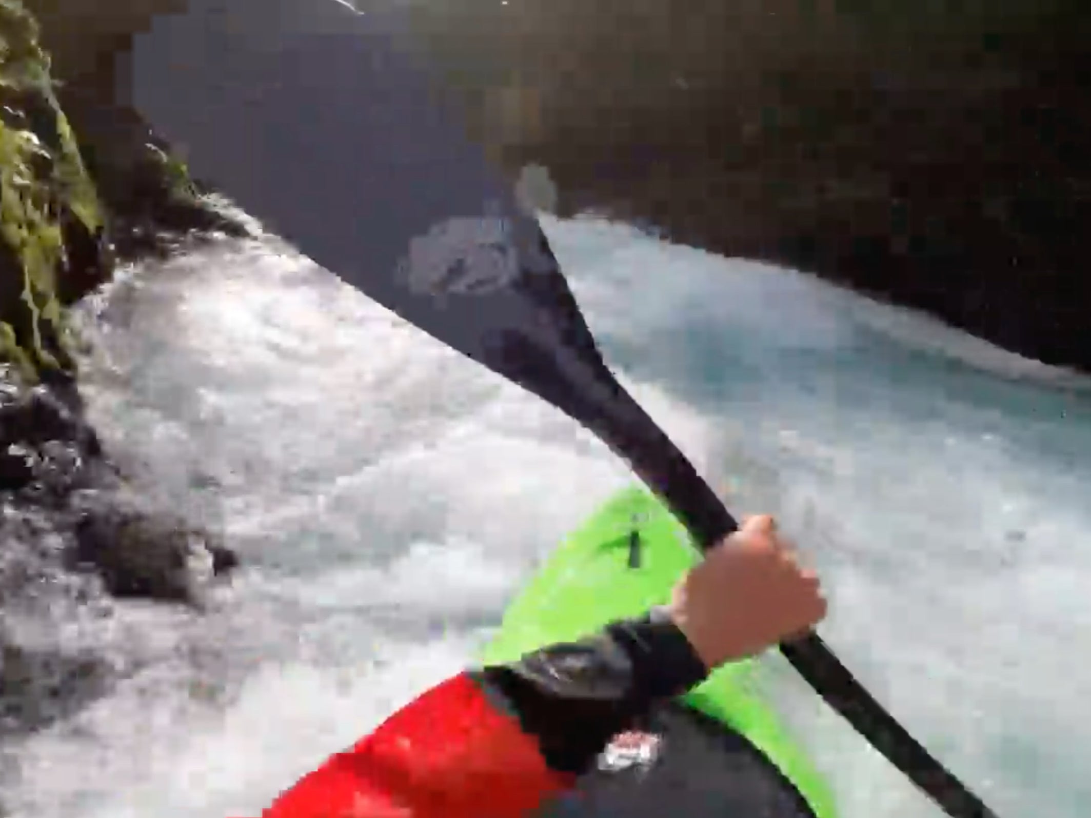 James Shimzu was kayaking on the Little White Salmon in Washington state when he was rescued