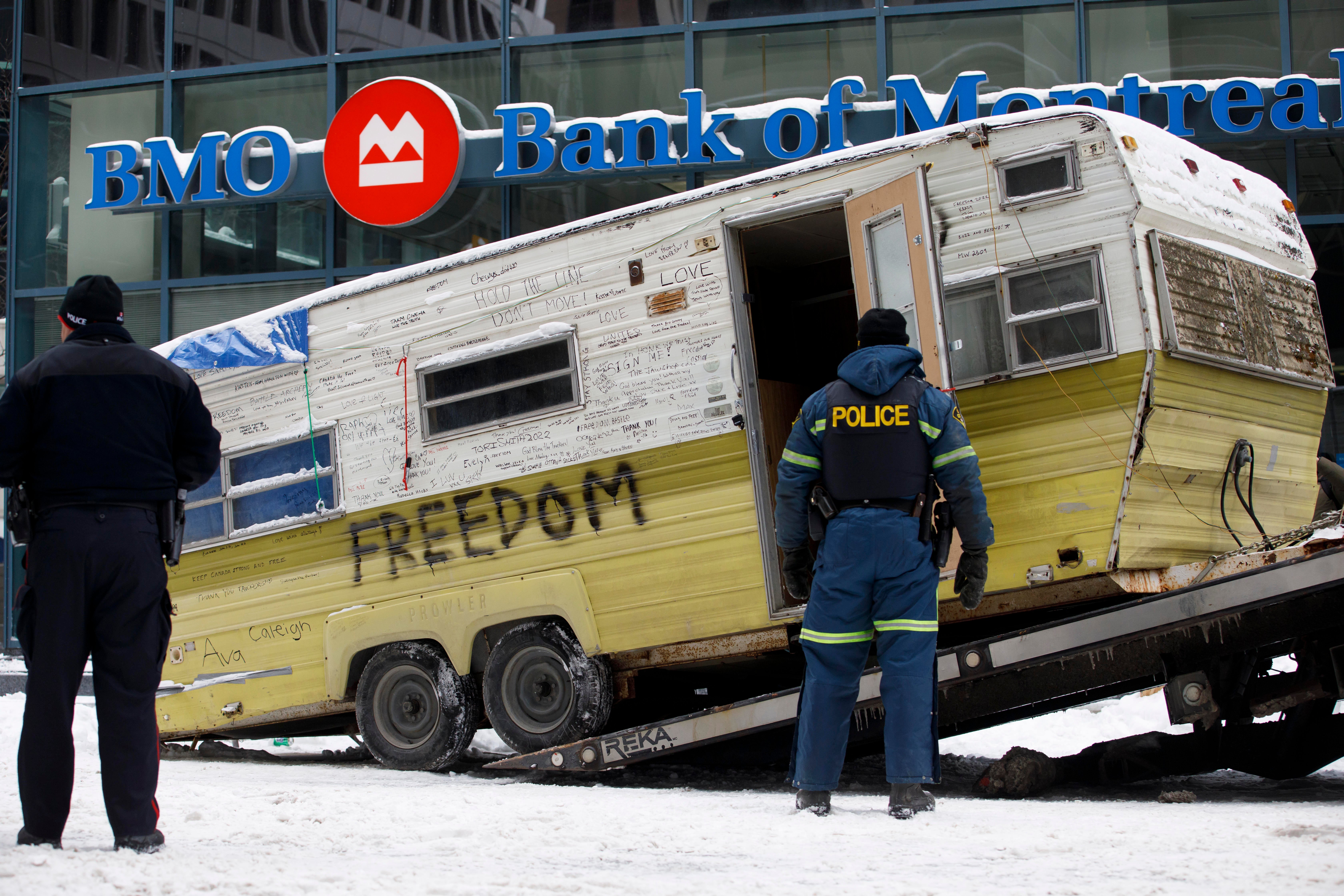 Canada Virus Outbreak Protest