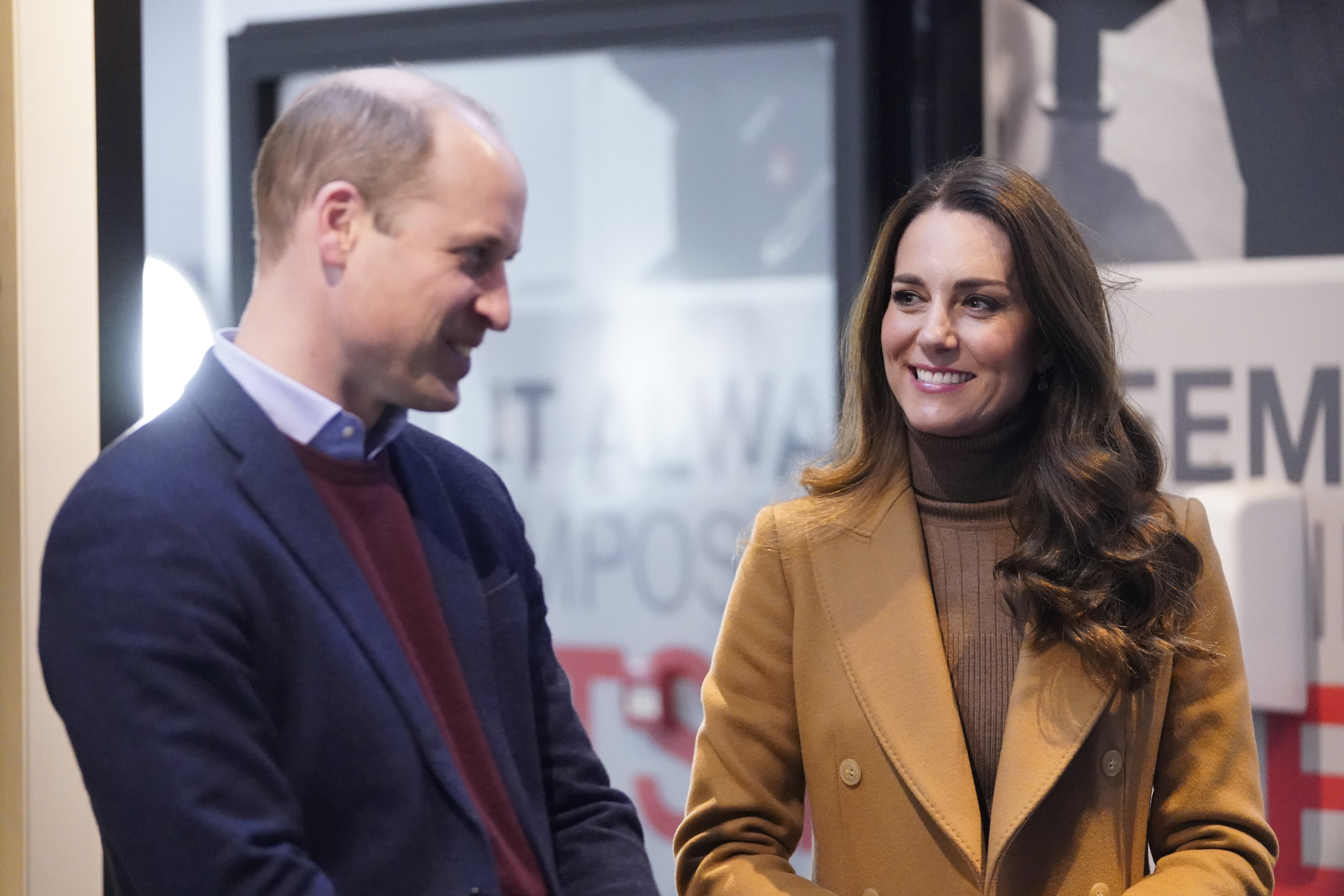 The couple will be in direct competition during the match (Danny Lawson/PA)